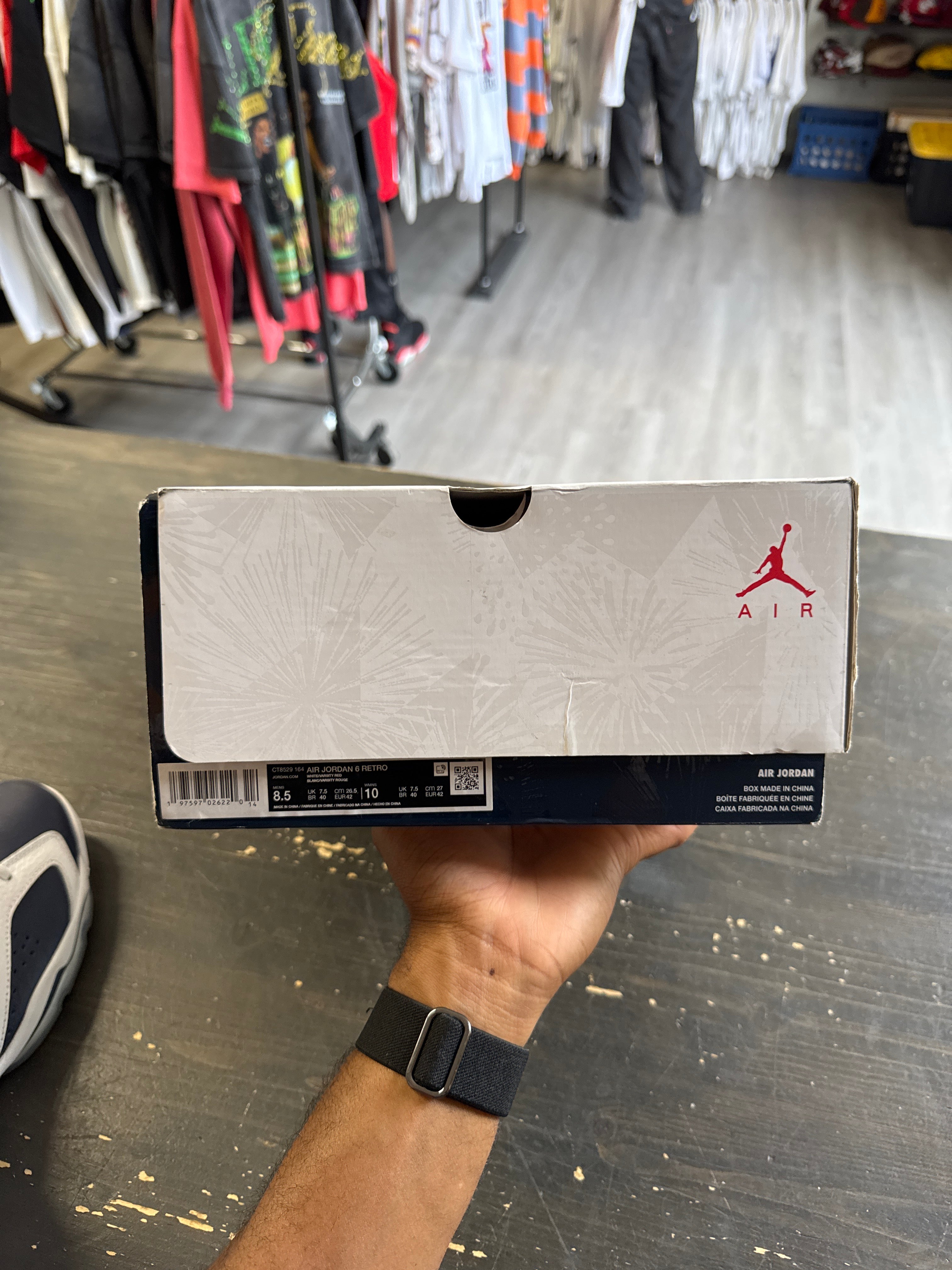 Pre-owned Jordan Retro 6 Olympic (2026)