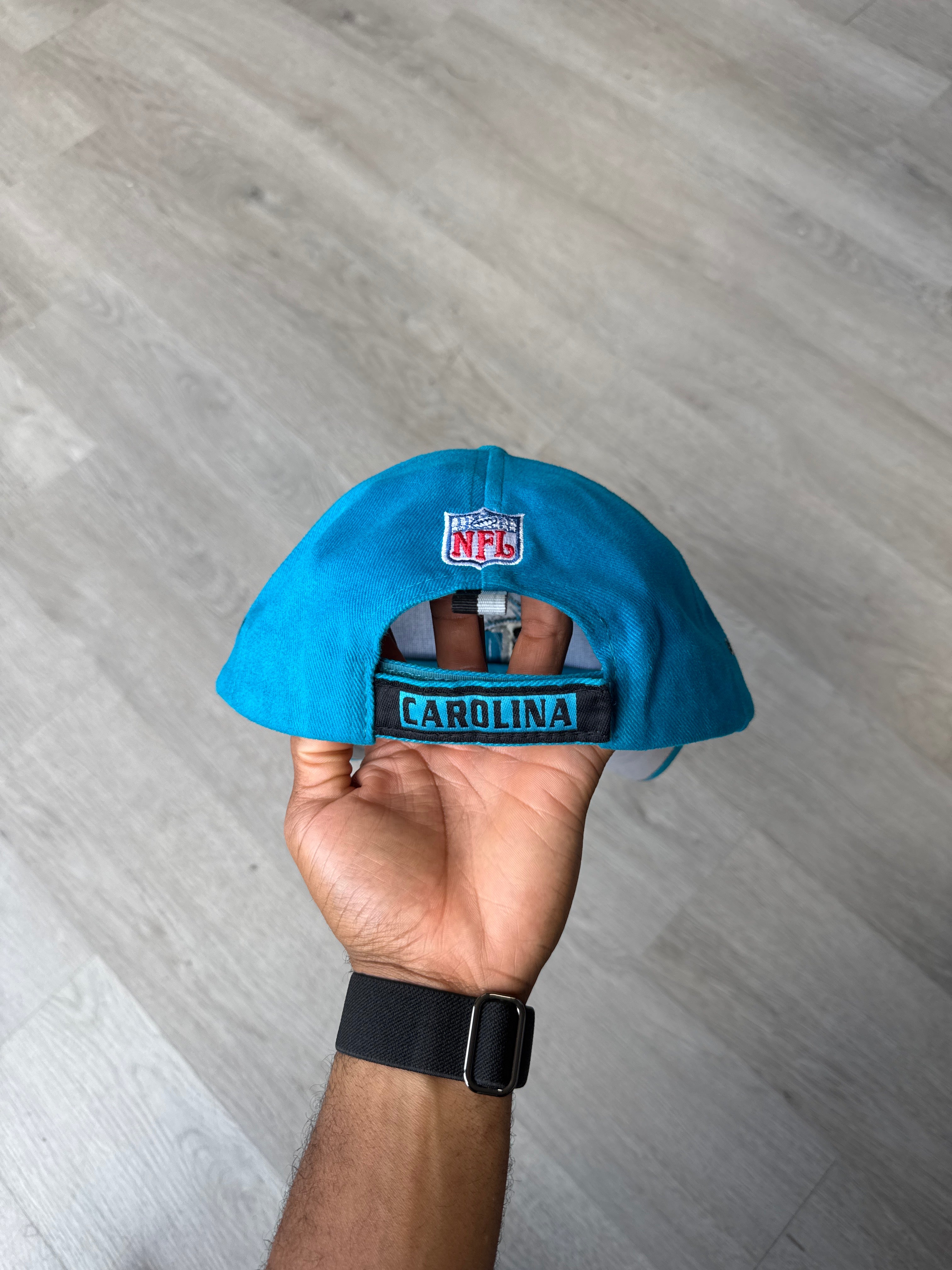 Vintage Logo Athletic Pro Line Carolina Panthers Strap Back Hat