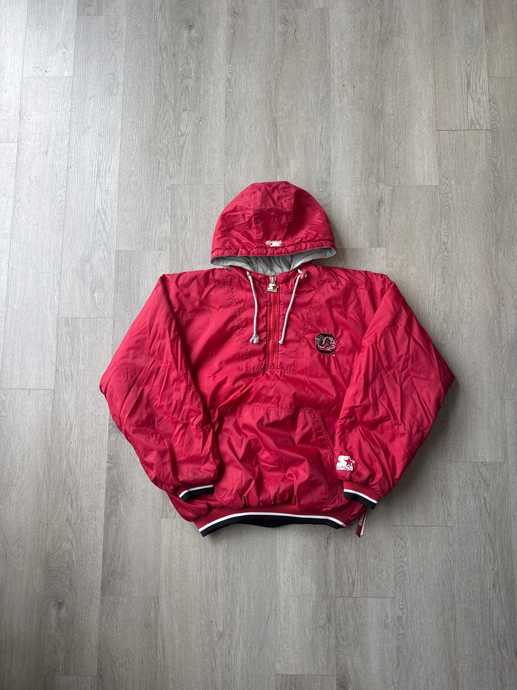 Vintage 90s Starter University Of South Carolina Gamecocks Puffer Jacket