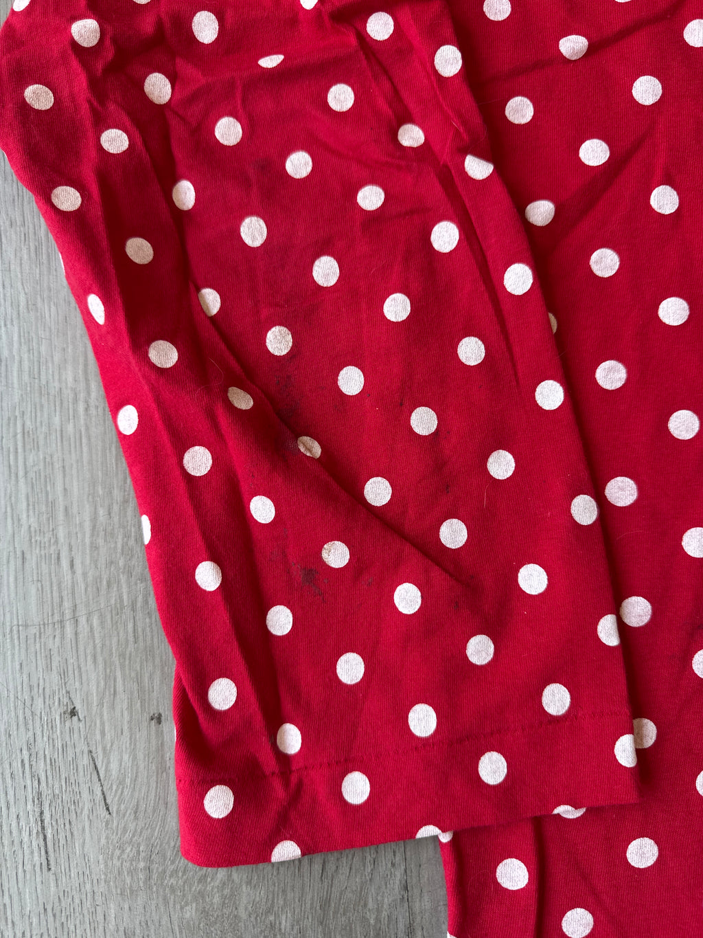 Comme des Garçons PLAY Polka Dot Red Long Sleeve