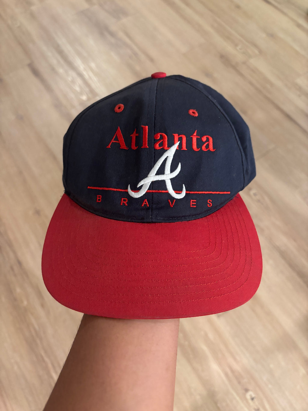 Vintage Atlanta Braves Snapback Hat