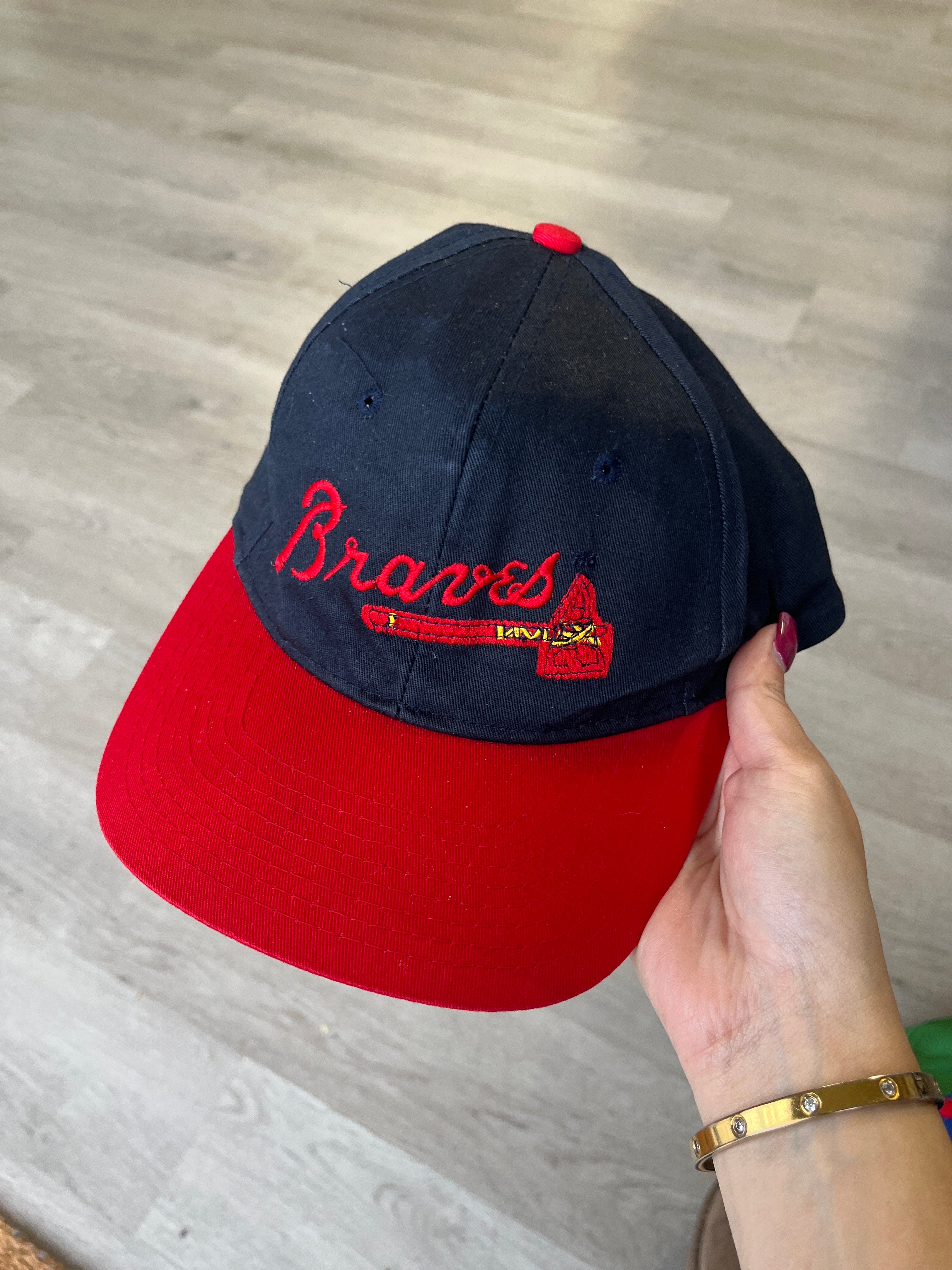 Vintage Atlanta Braves Baseball SnapBack Hat
