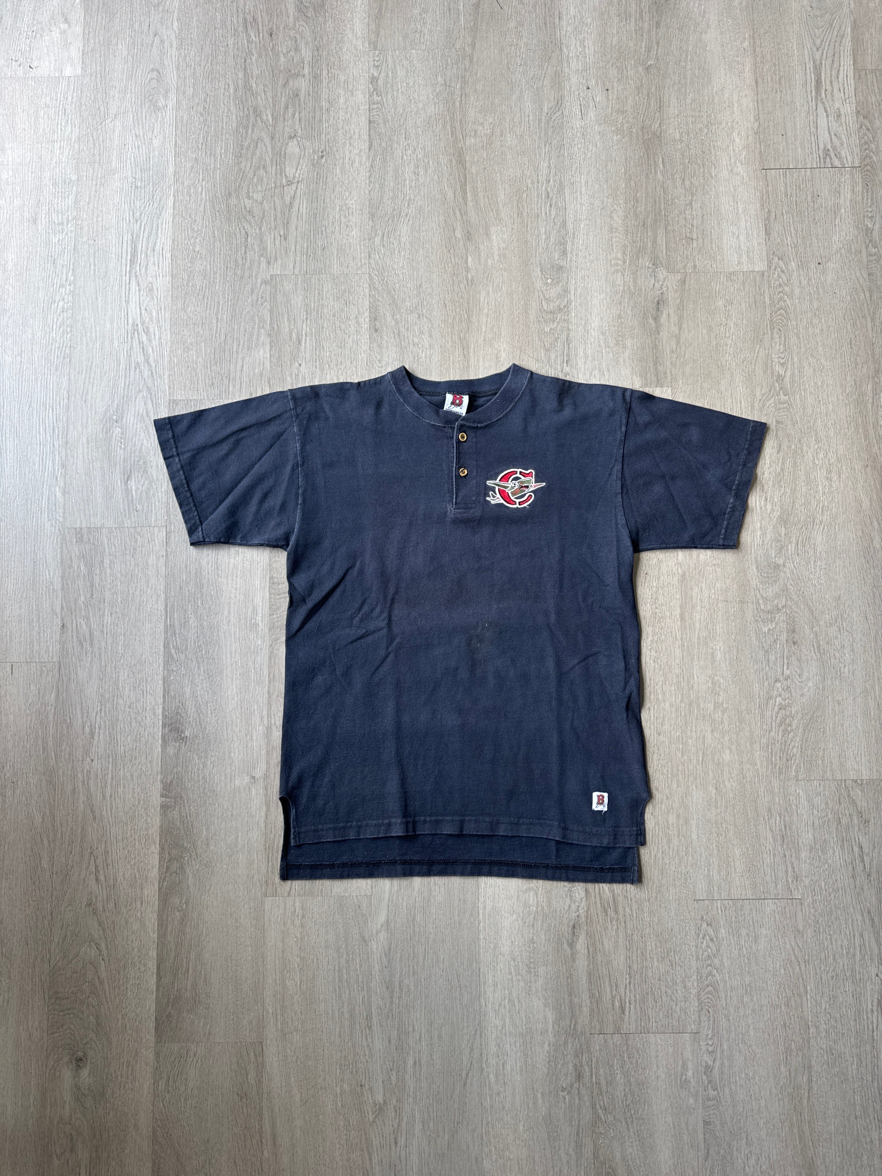 Vintage 90s Capital City Bombers Henley Tee