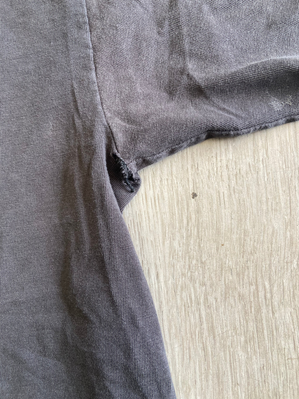 Vintage Black Faded & Distressed Harley Davidson Lake Shore Tee