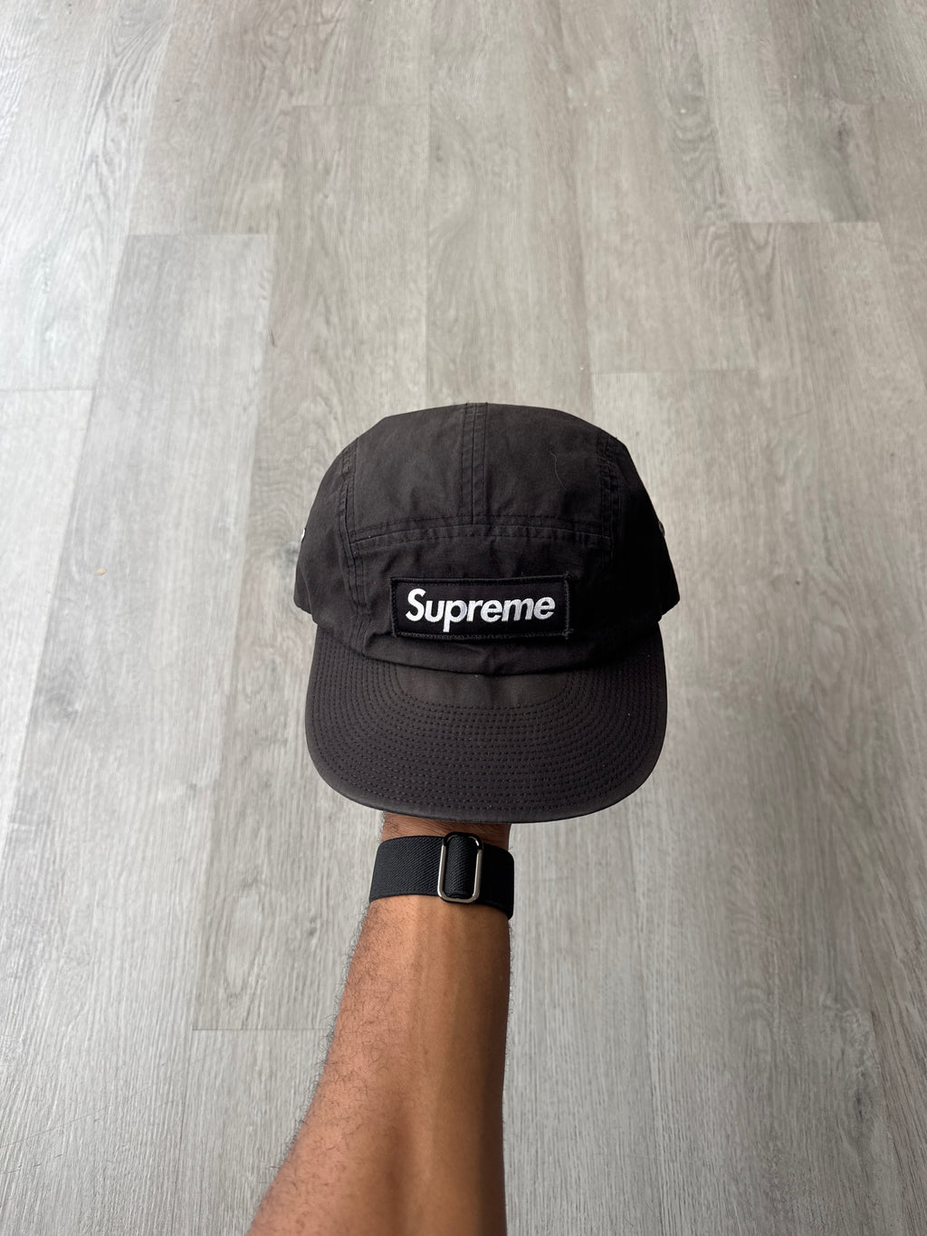 Supreme Waxed Cotton Camp Cap (FW23)