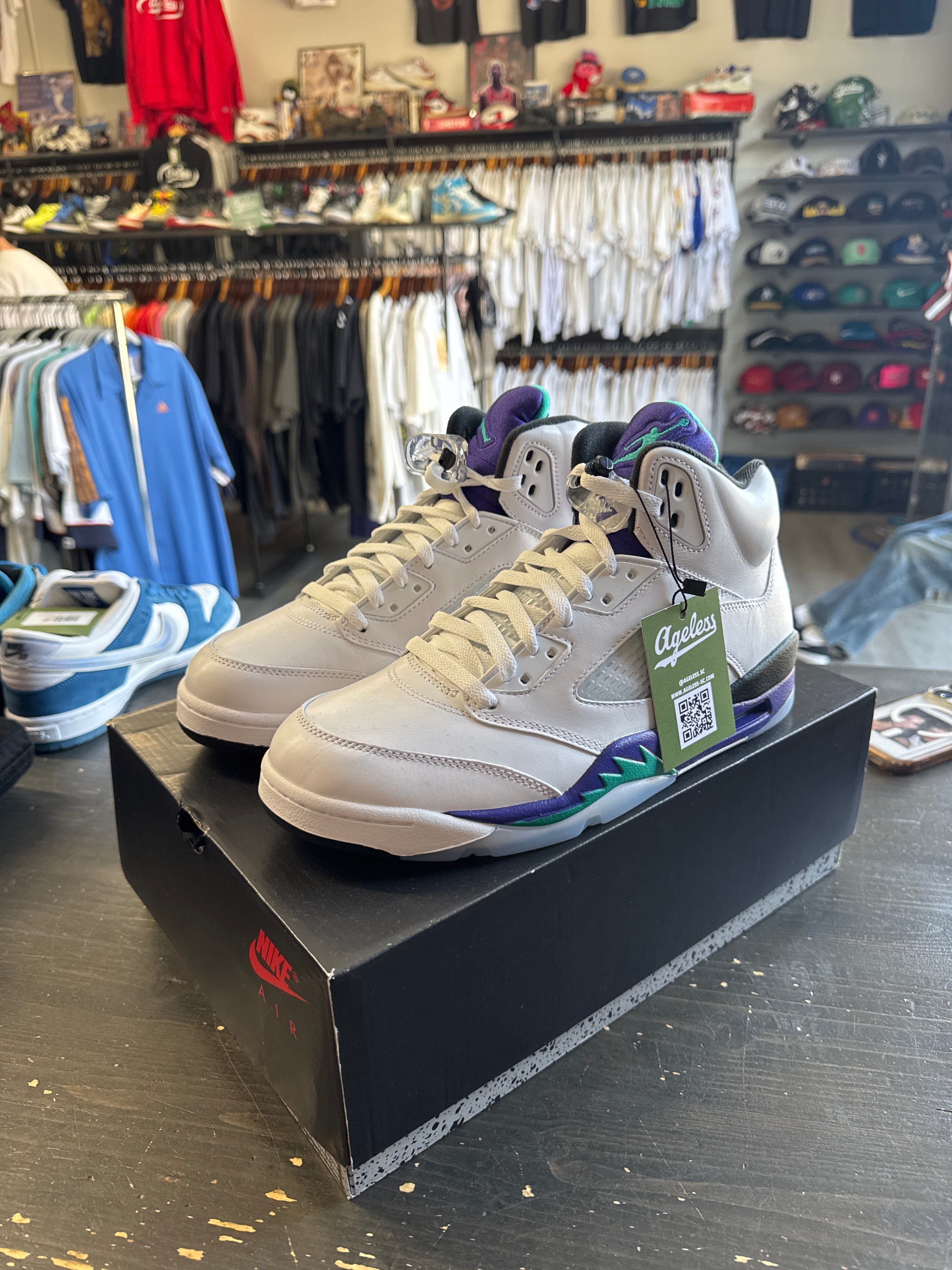 Jordan Retro 5 Grape (2025)