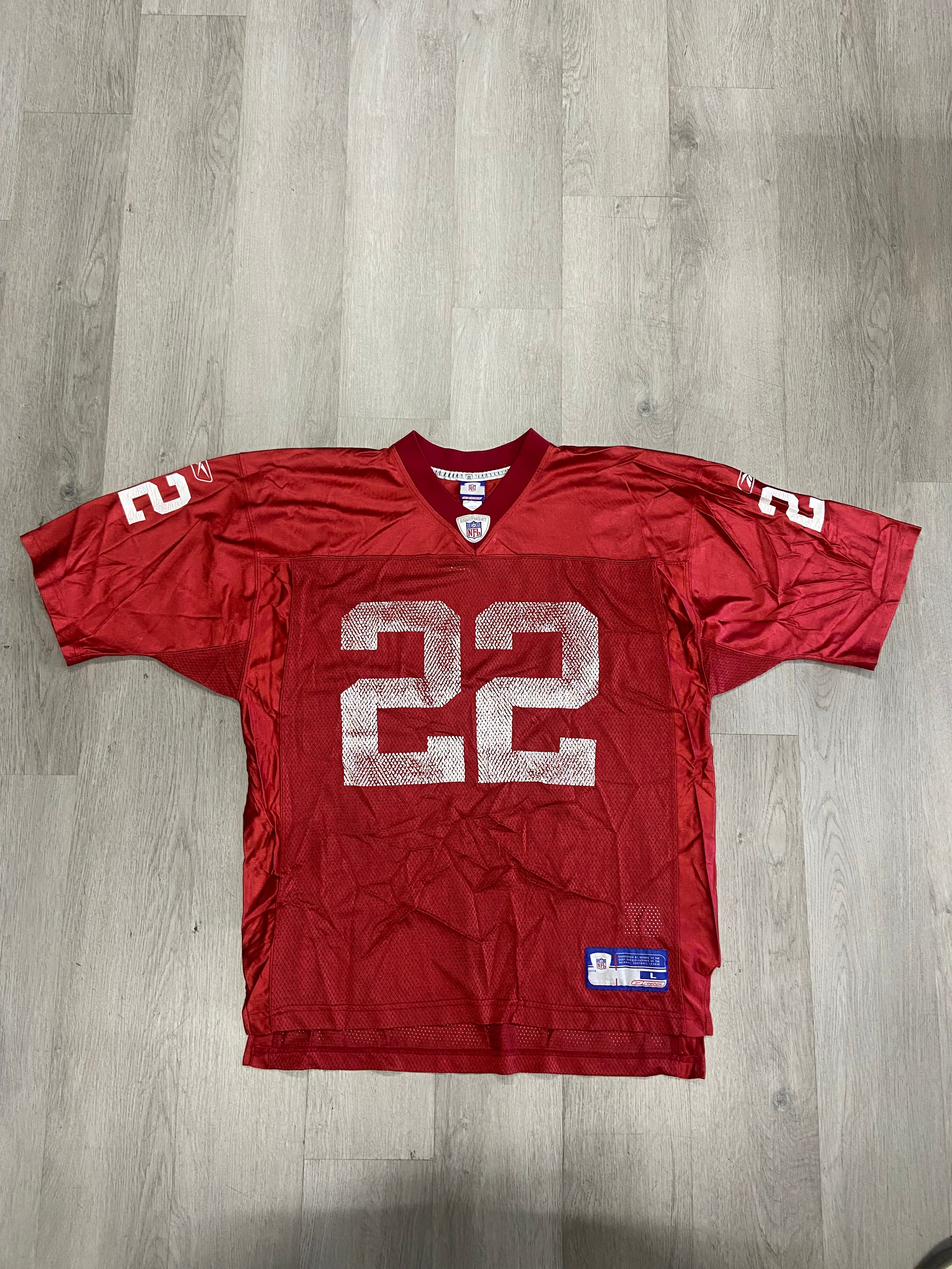 Vintage Reebok NFL Arizona Cardinals Emmitt Smith 22 Jersey