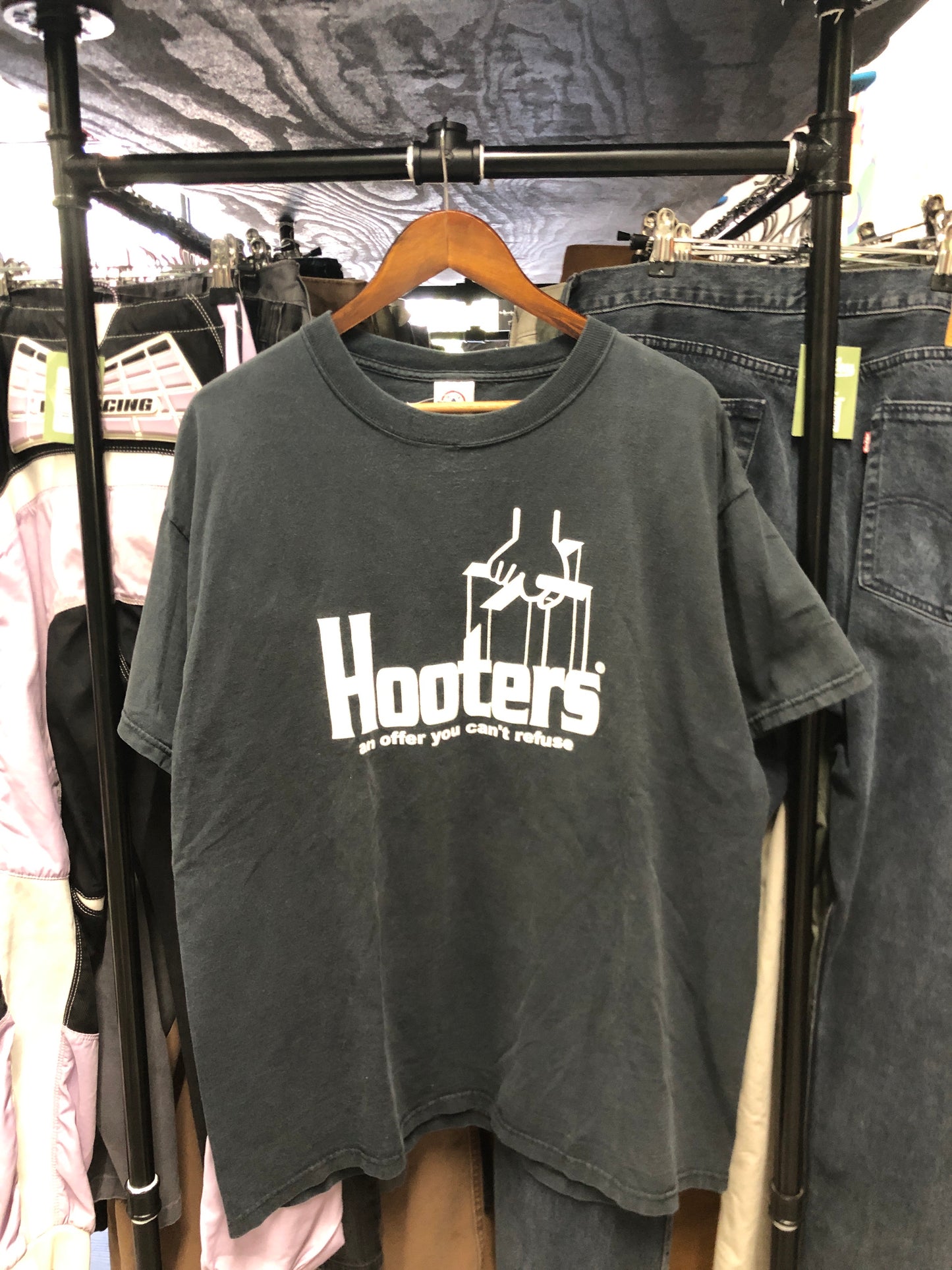 Vintage Hooters Offer You Cant Refuse Tee
