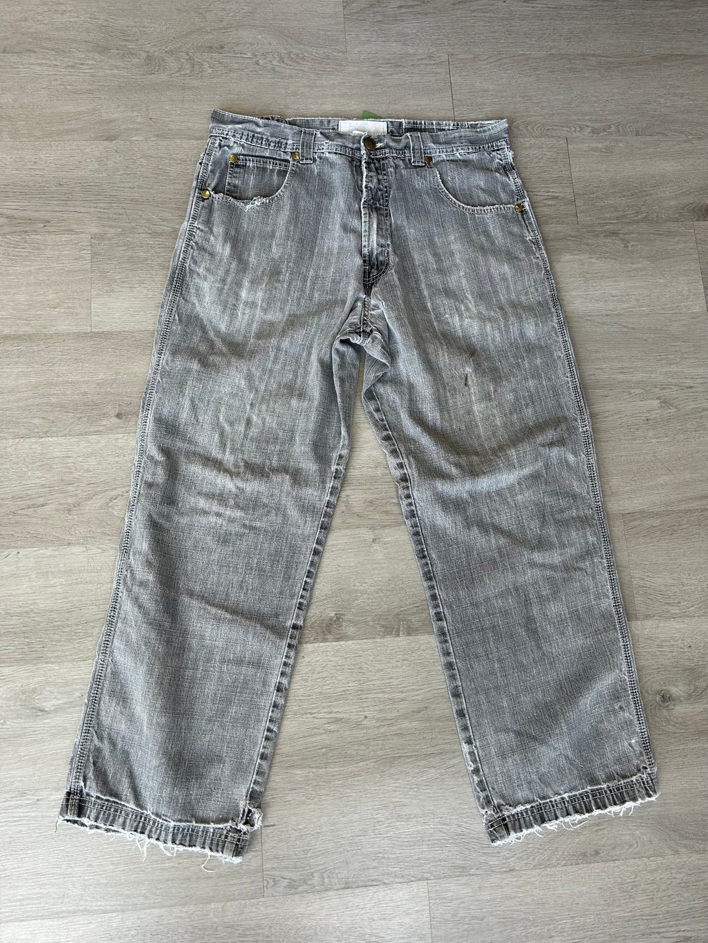 Vintage Baggy Grey Jeans