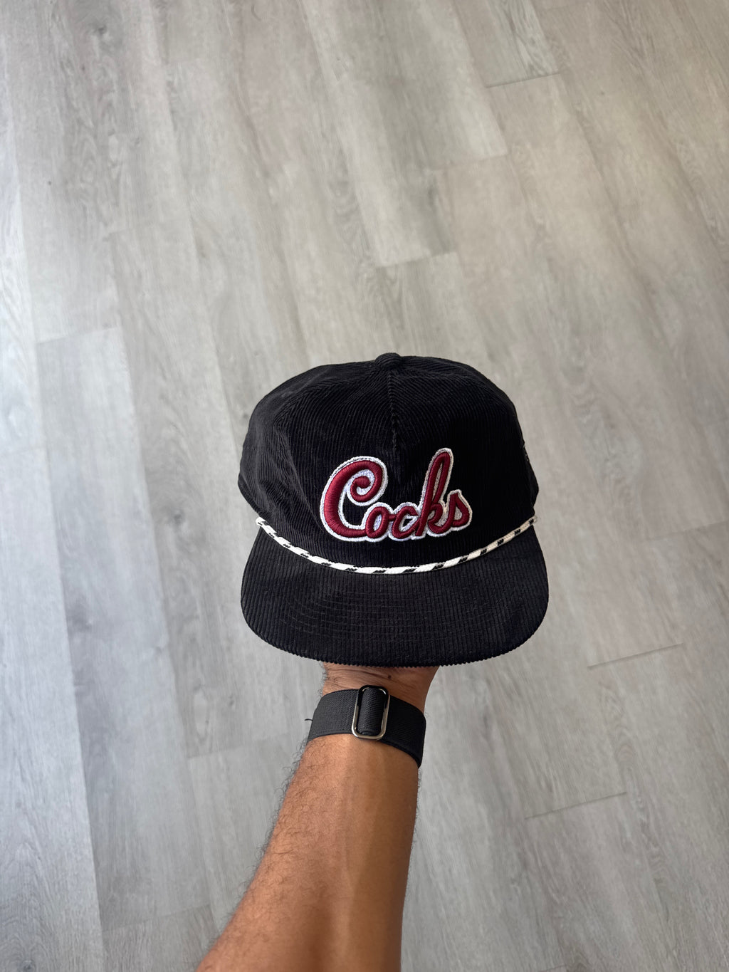 University Of South Carolina Gamecocks Corduroy Snap Back Hat