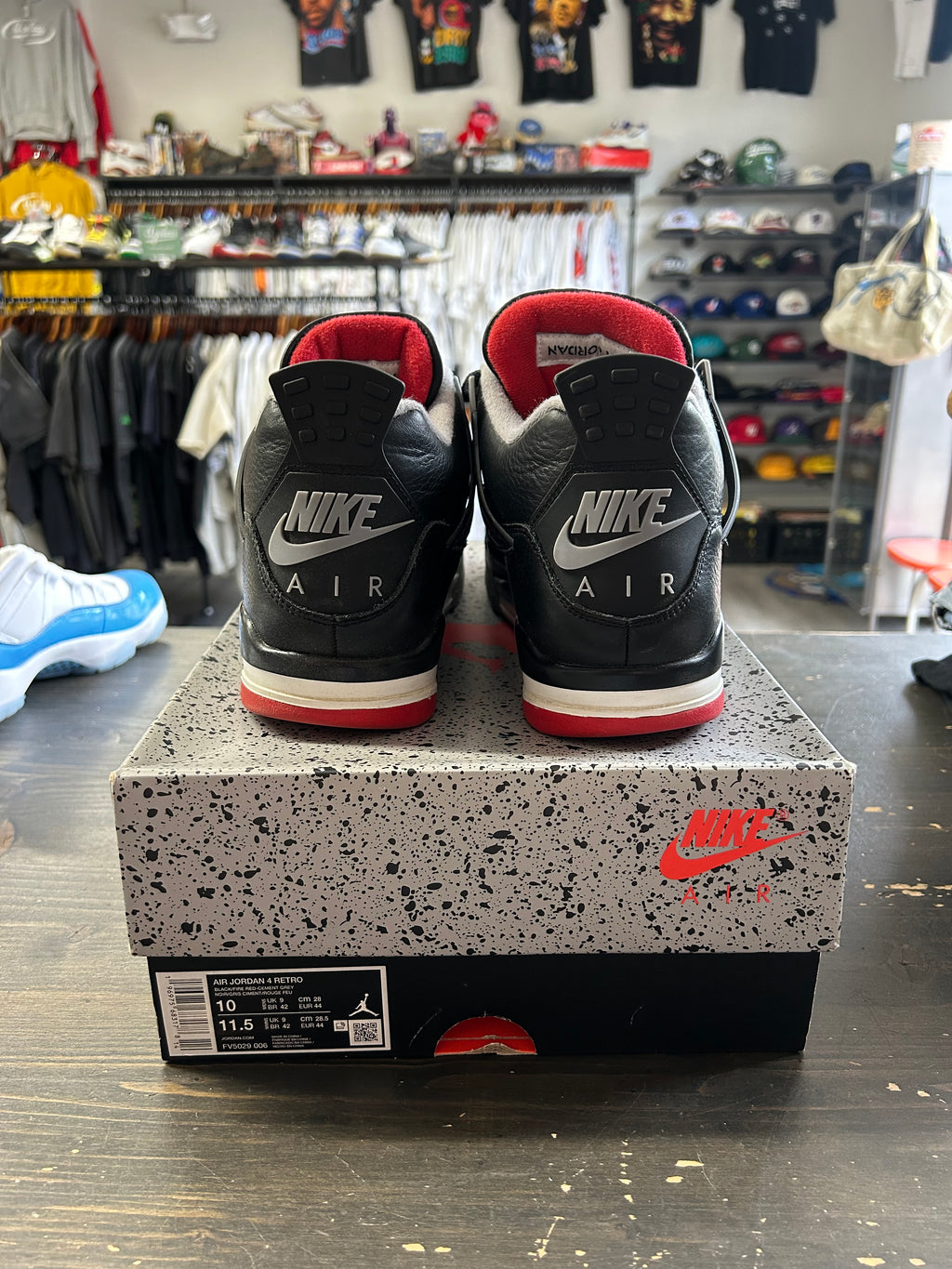 Pre-Owned Jordan 4 Retro Bred Reimagined