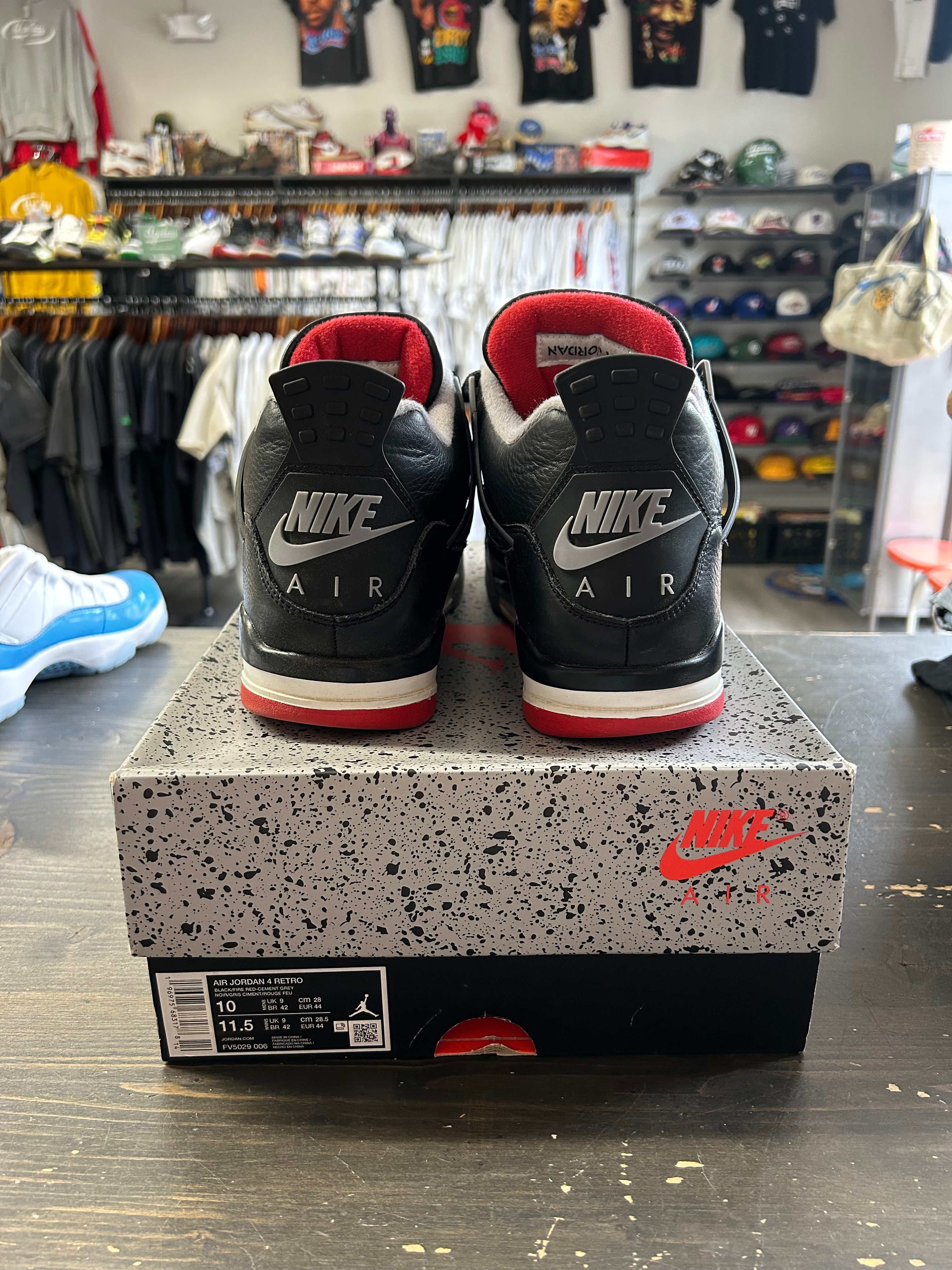 Pre-Owned Jordan 4 Retro Bred Reimagined