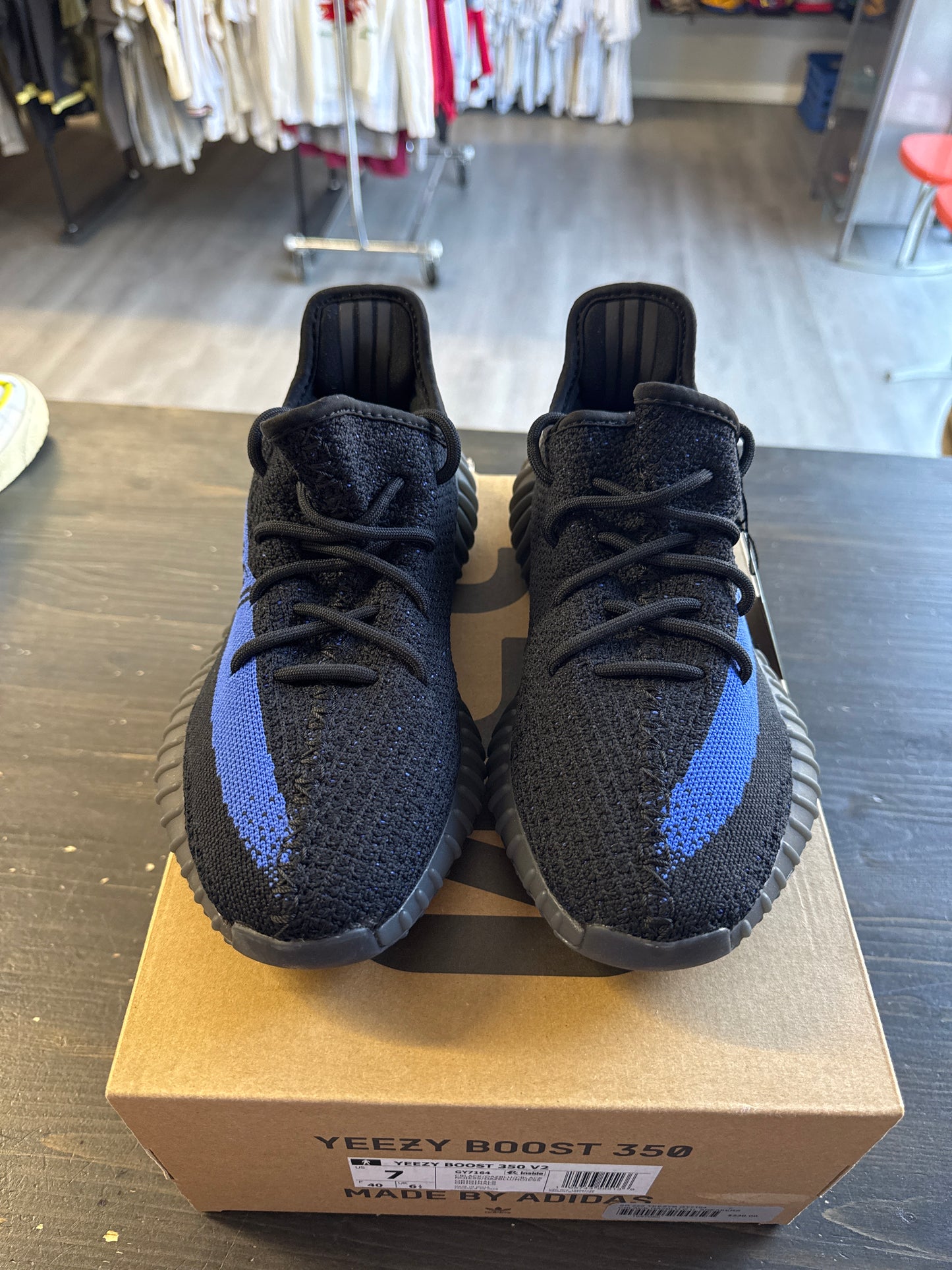 Pre-owned Adidas Yeezy Boost 350 V2 Dazzling Blue