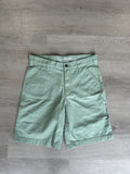 Vintage Light Green Carhartt Rugged Flex Canvas Work Shorts