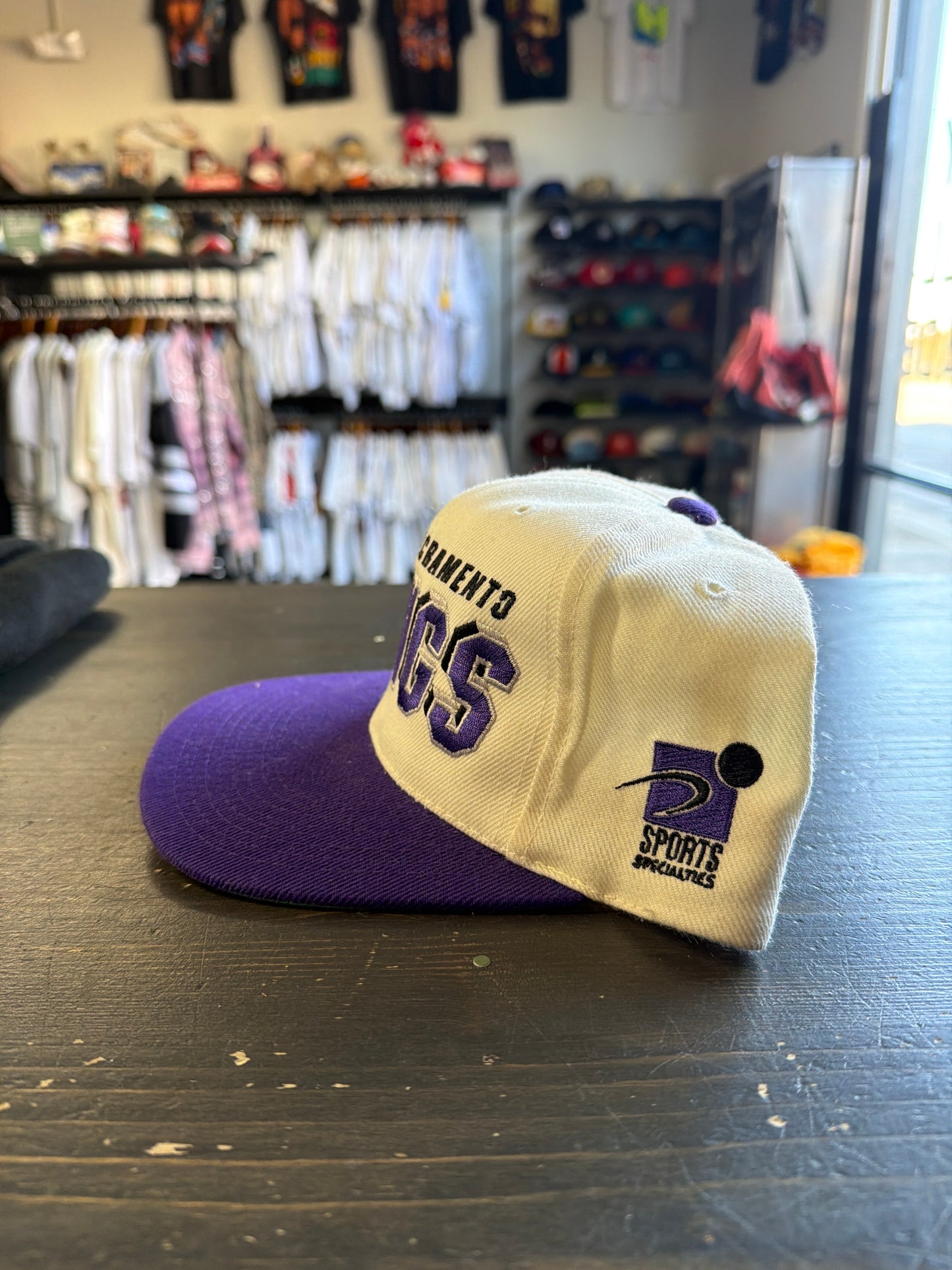 Vintage Sport Specialties Sacramento Kings Shadow SnapBack