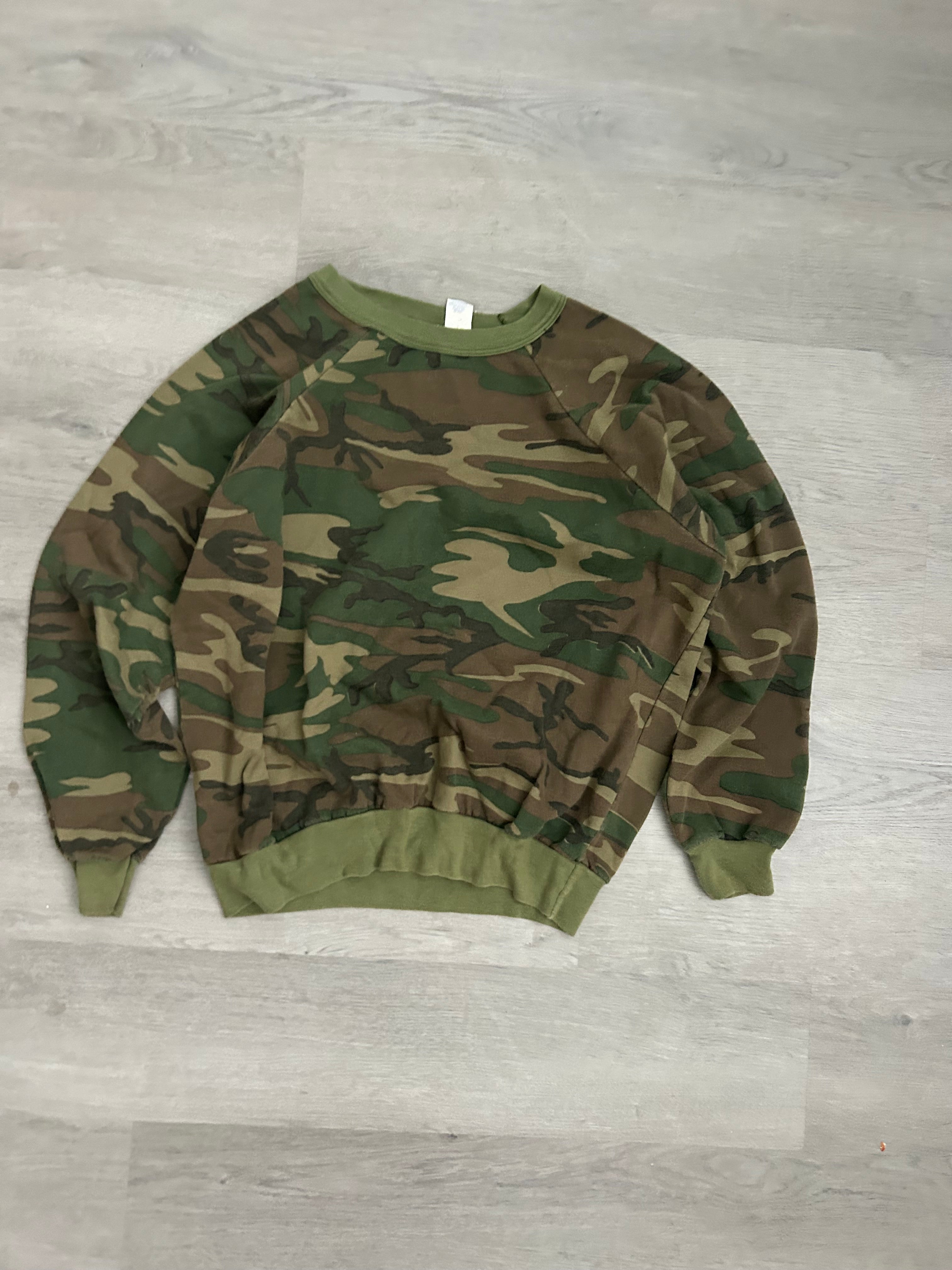 Vintage Camo Sweatshirt