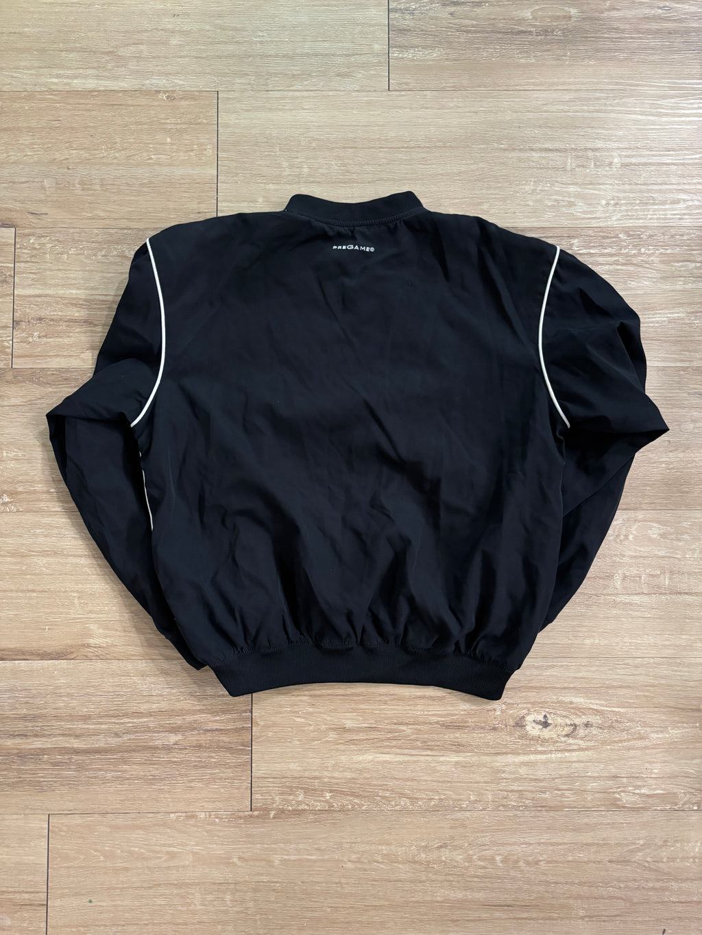 Vintage Pro Game USC Gamecocks Black V Neck Pullover Windbreaker