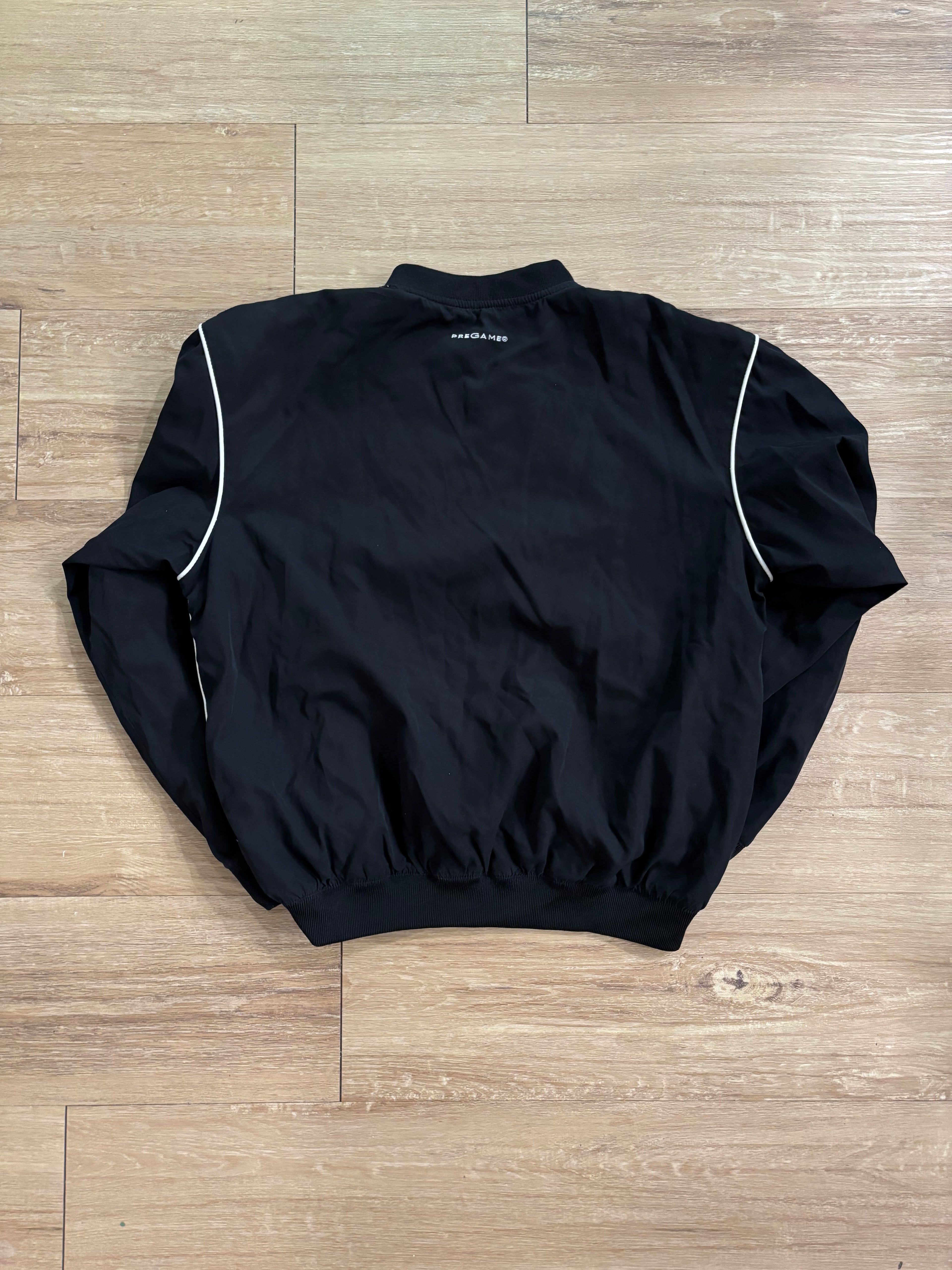 Vintage Pro Game USC Gamecocks Black V Neck Pullover Windbreaker