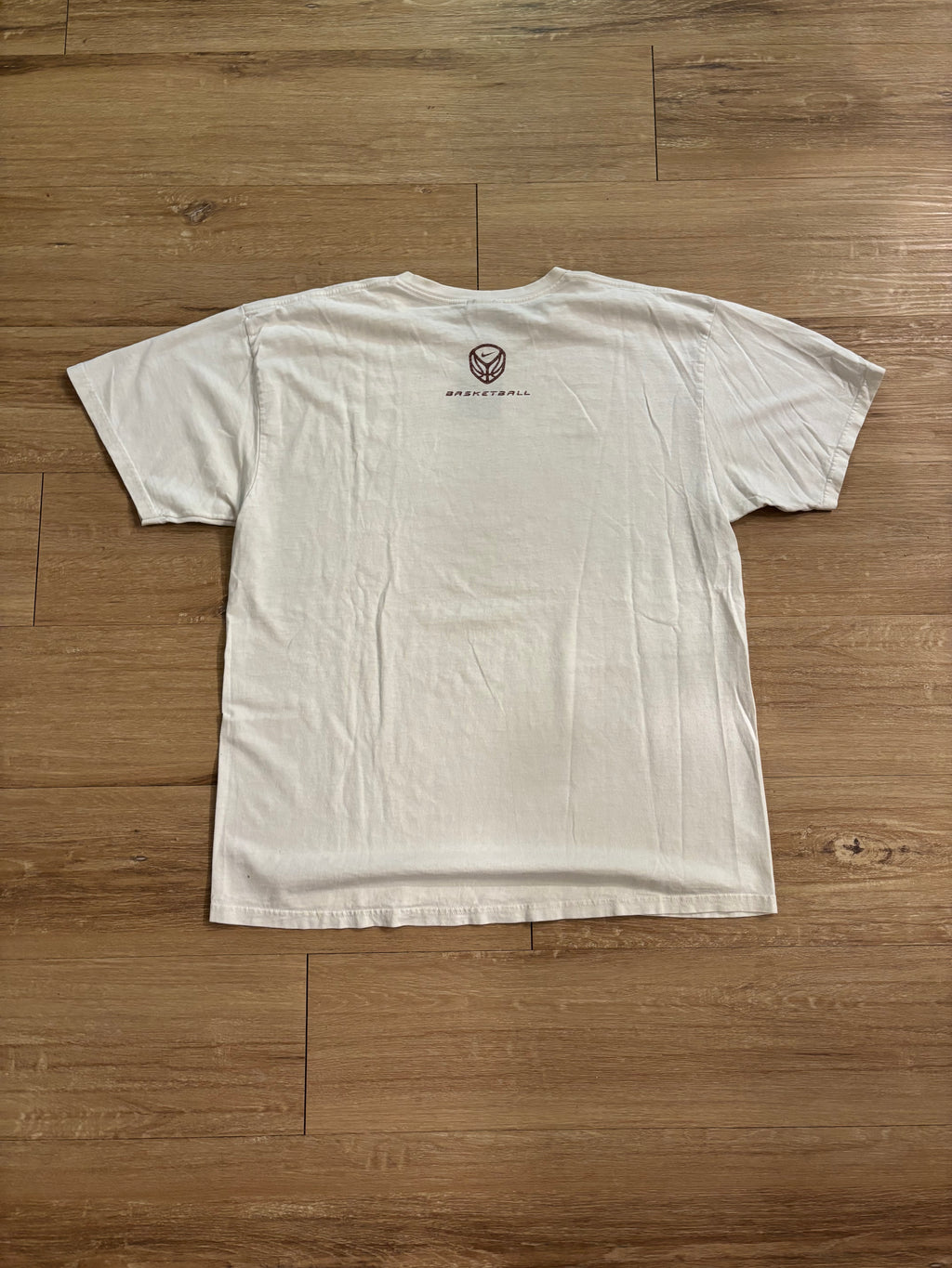 Vintage White South Carolina Basketball Tee