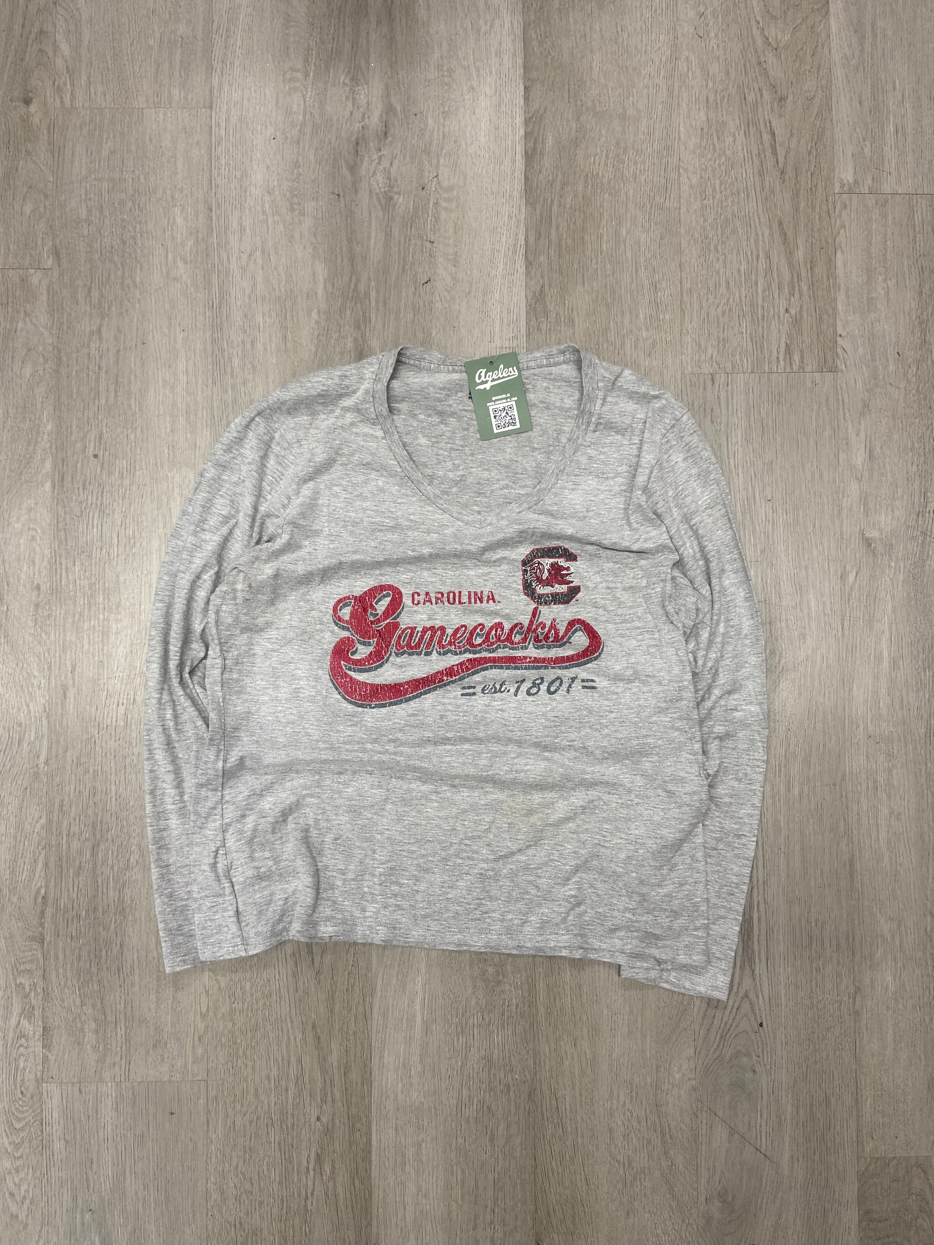 Y2K Women’s Carolina Gamecocks Longsleeve V-Neck Tee