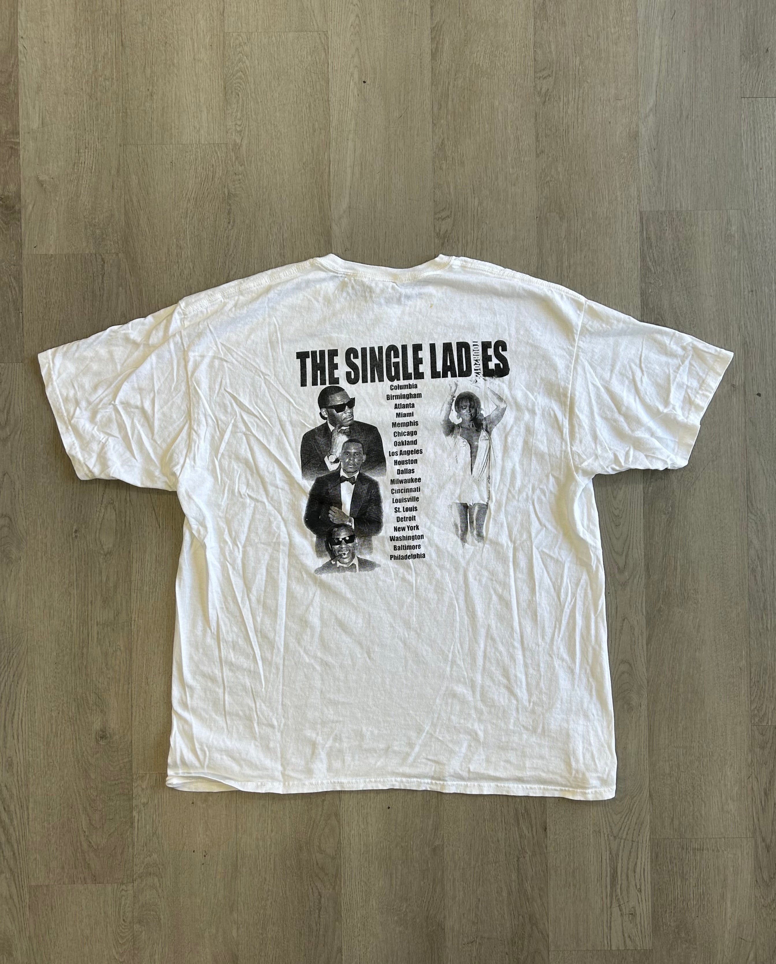 Vintage R Kelly The Single Ladies Tour Tee