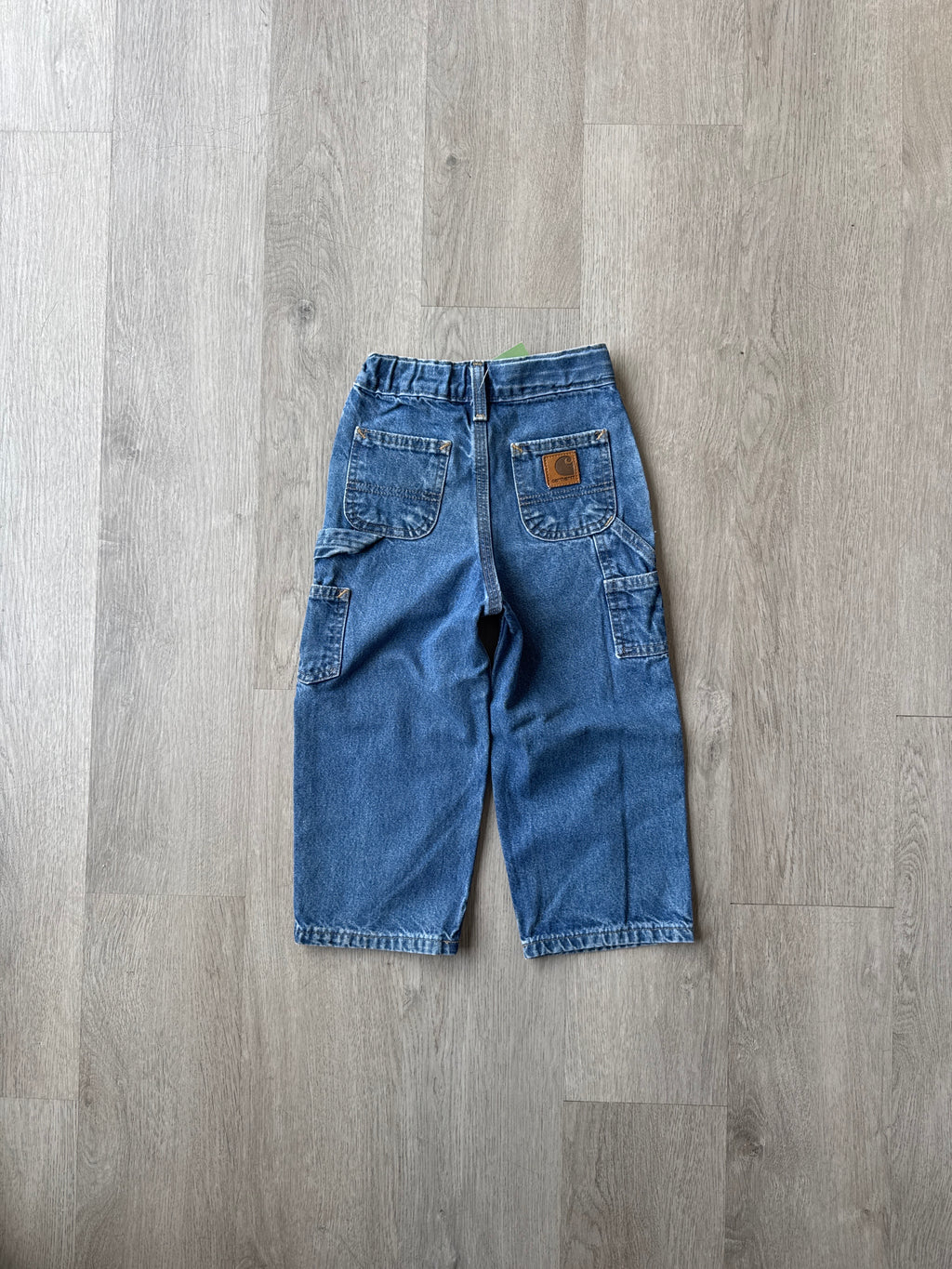 Carhartt Toddler Dungaree Fit Dark Washed Denim Jeans