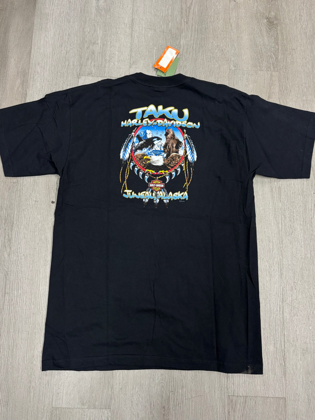 Harley Davidson Bikin Alaskan Style Bear Tee