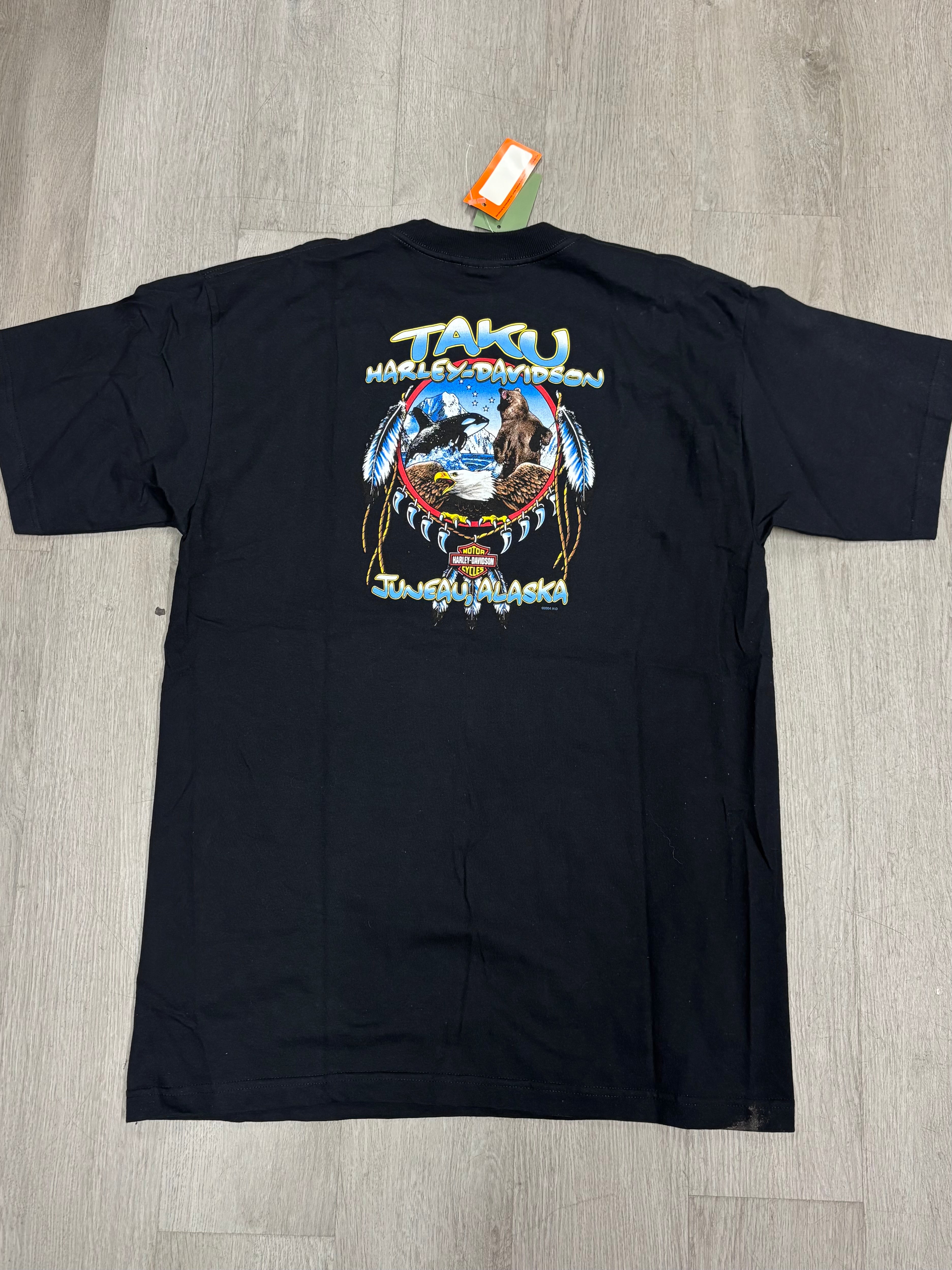 Harley Davidson Bikin Alaskan Style Bear Tee
