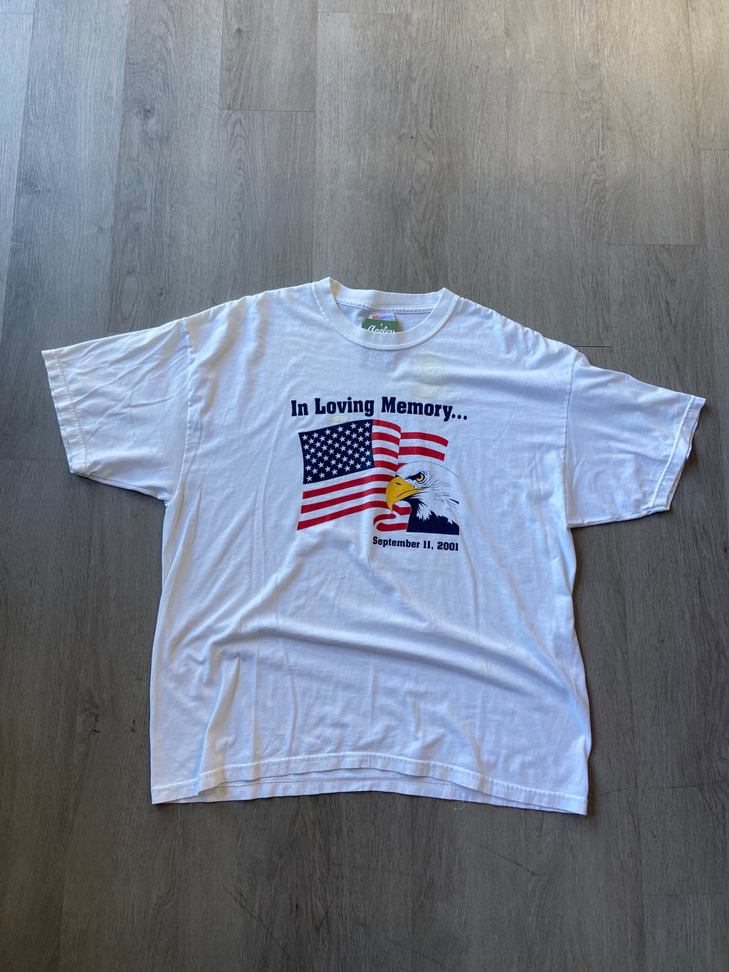 Vintage In Loving Memory 9/11 Tee