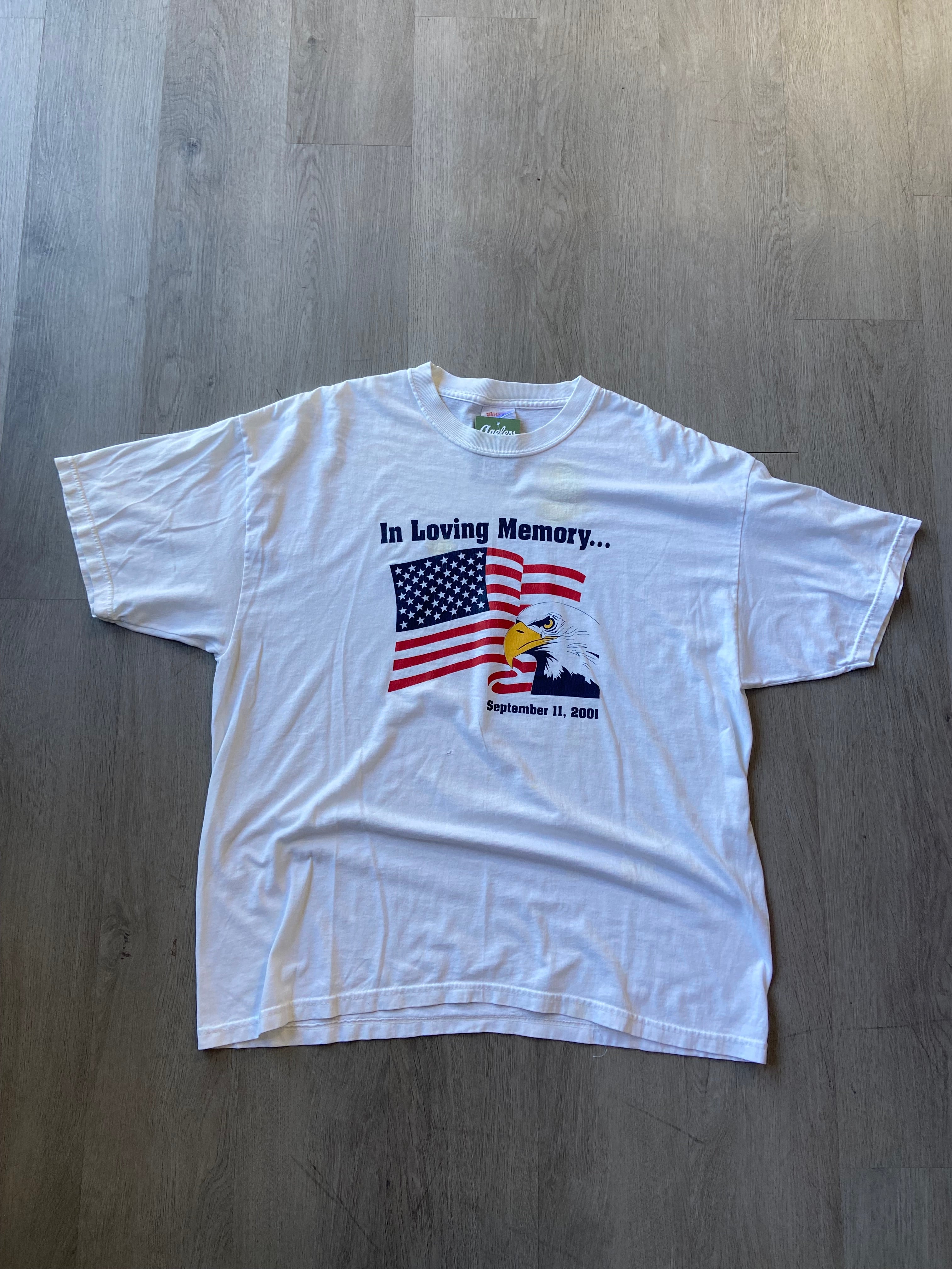 Vintage In Loving Memory 9/11 Tee