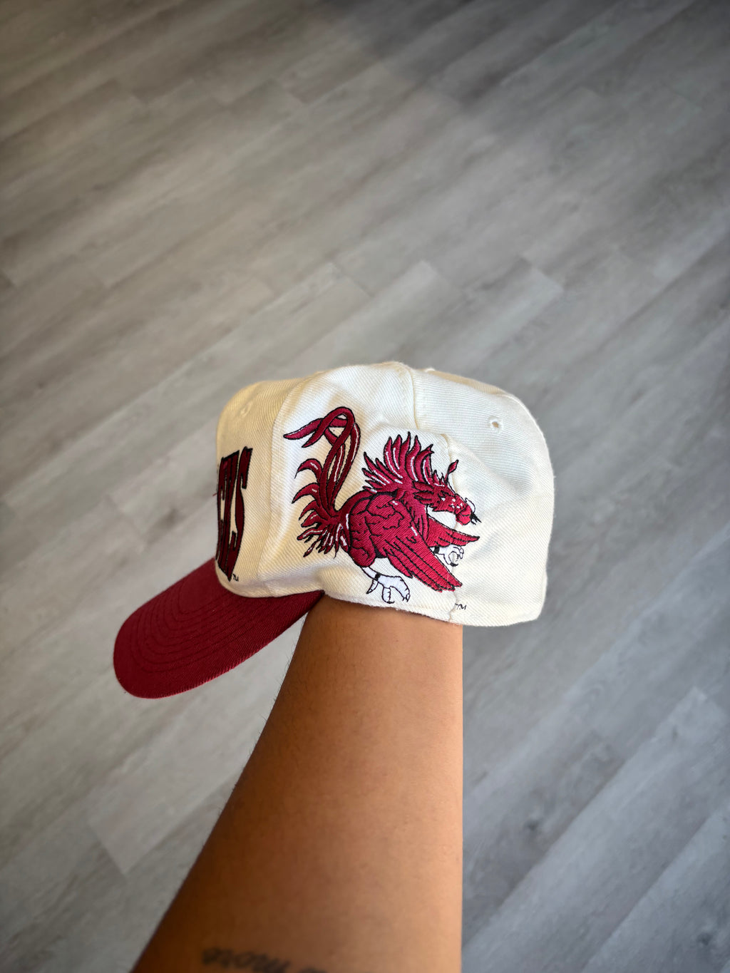 Vintage South Carolina Gamecocks Fitted Hat