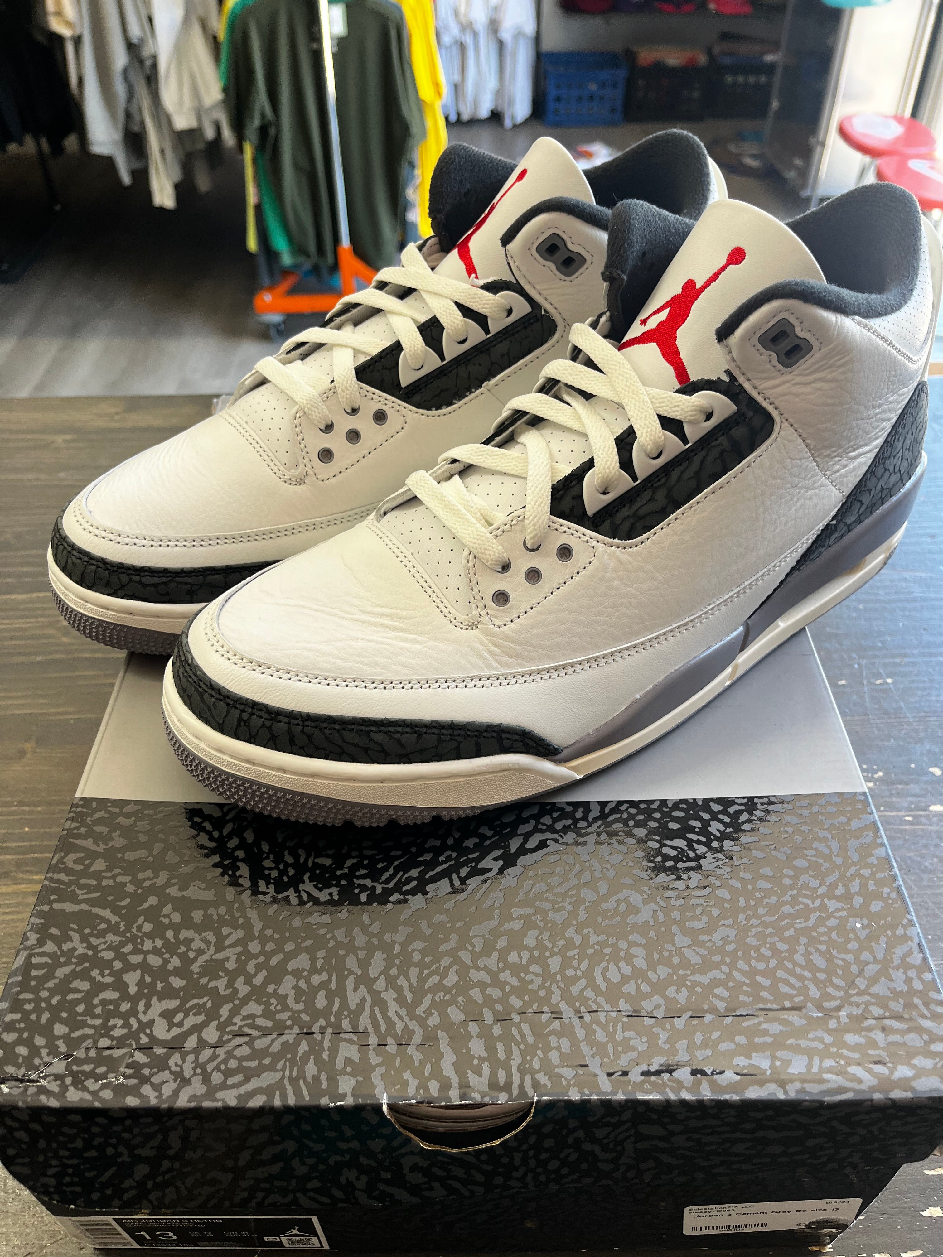 Jordan 3 Retro Cement Grey