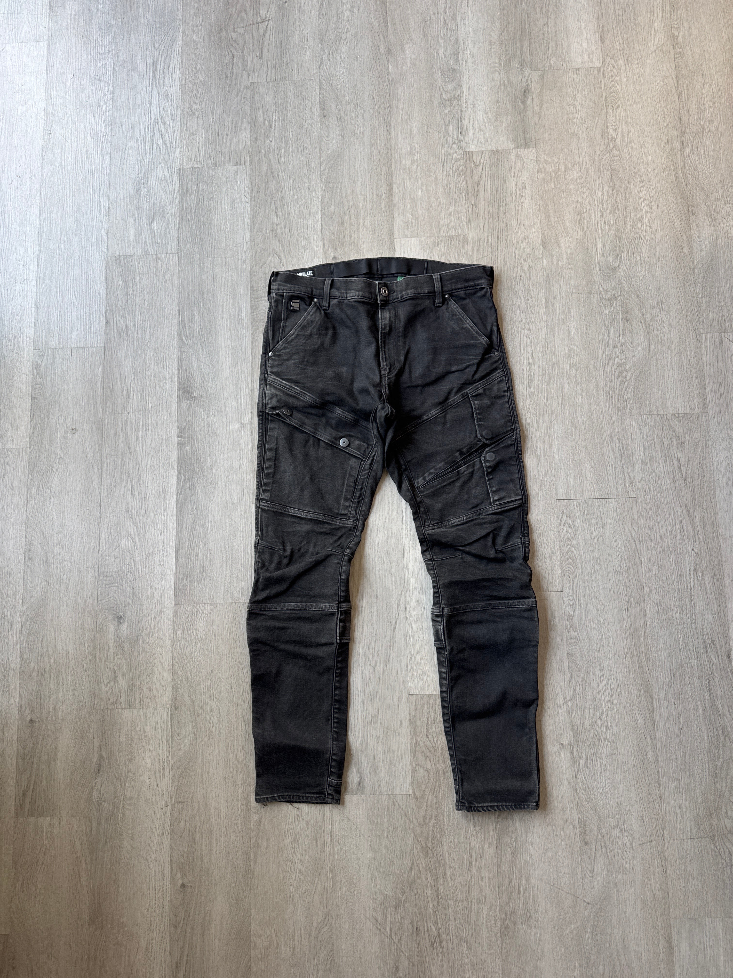G-Star RAW Airblaze 3D Skinny Black Jeans