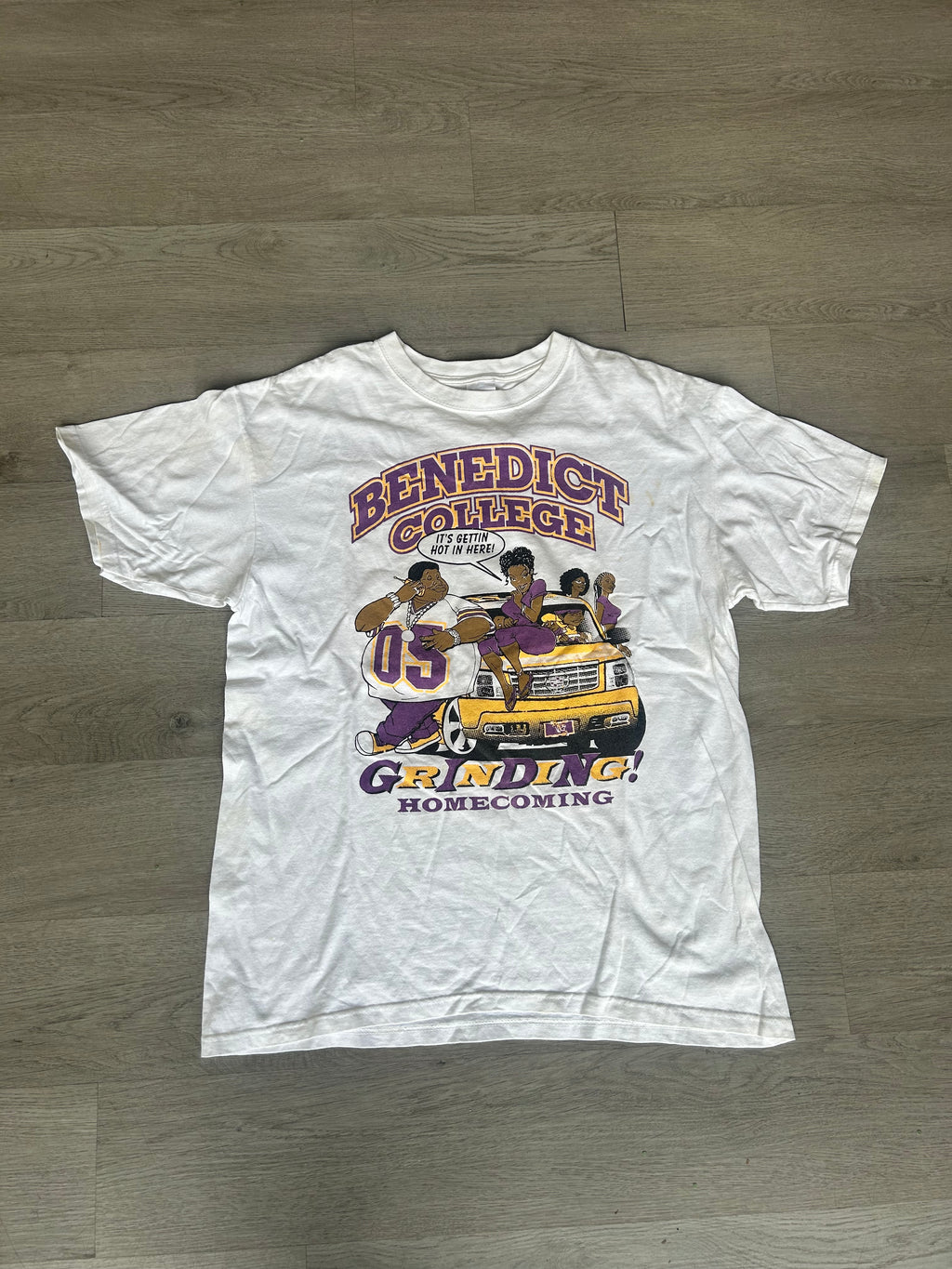 Vintage Benedict College Fat Albert Tee