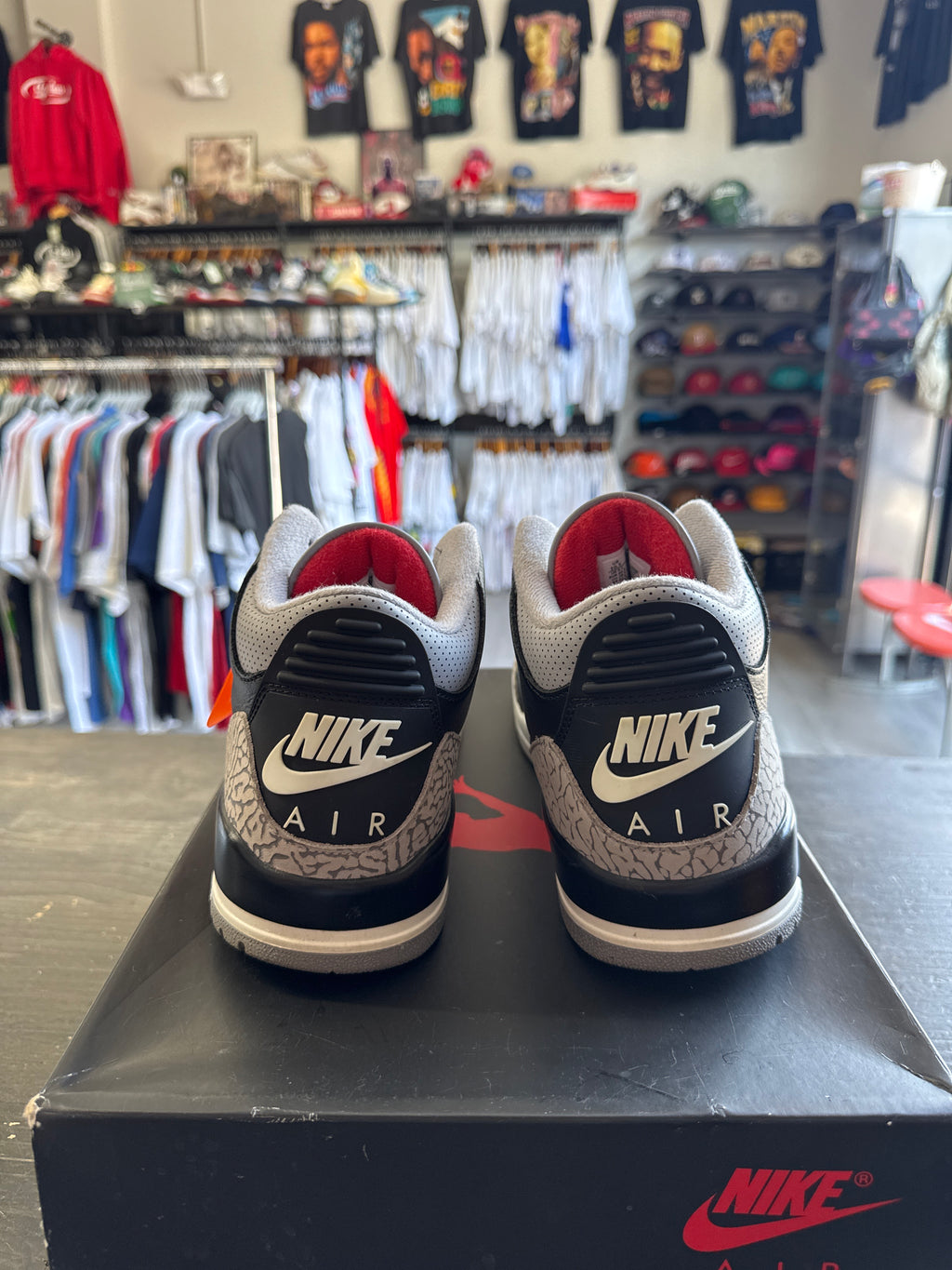Pre-owned Jordan Retro 3 Black Cement (2024)