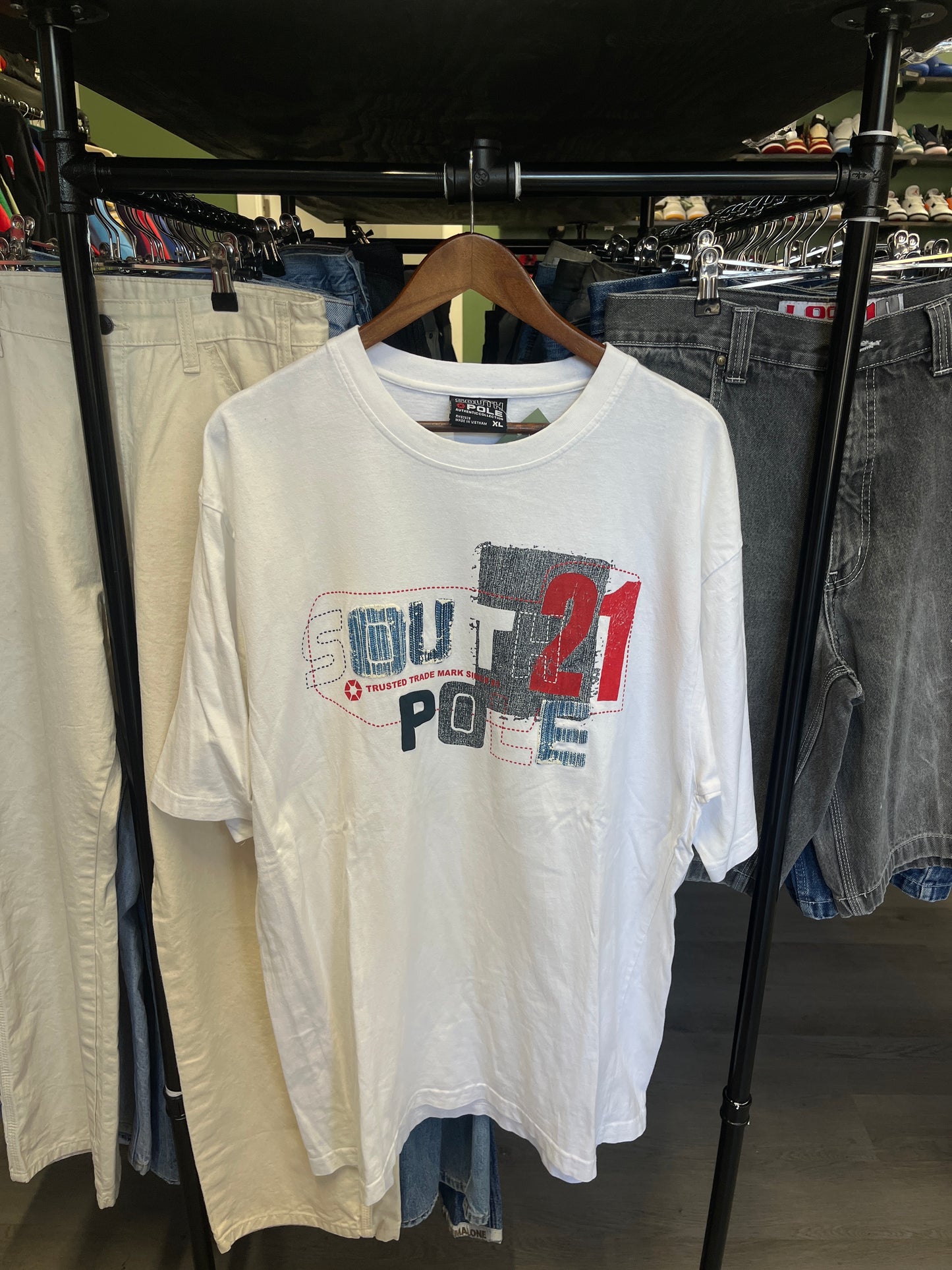 Y2K South Pole Abstract Tee