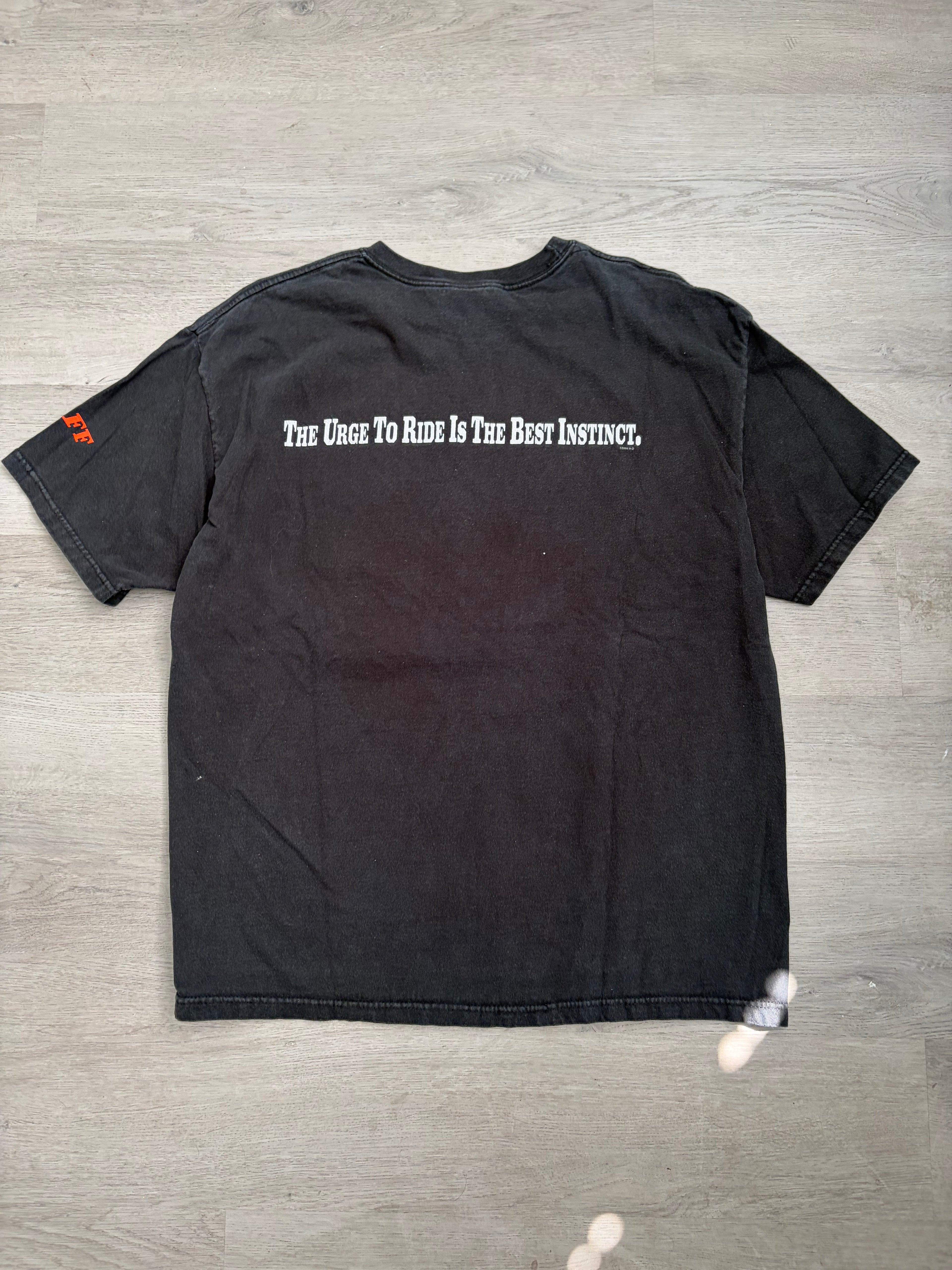 2005 Harley Davidson Chromecoming Urge To Ride Tee