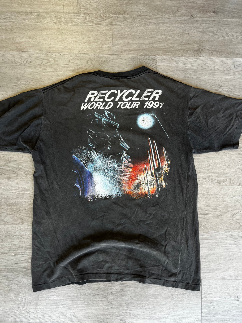 Vintage ZZ Top Recycler World Tour 1991 Tee