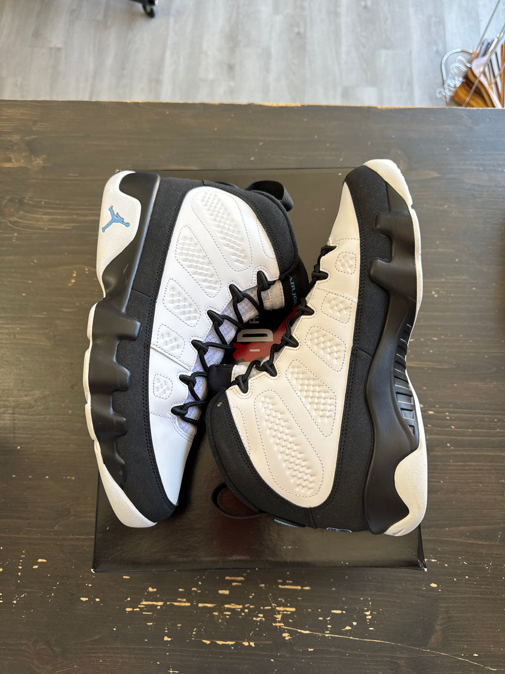 Pre-owned Jordan Retro 9 University Blue