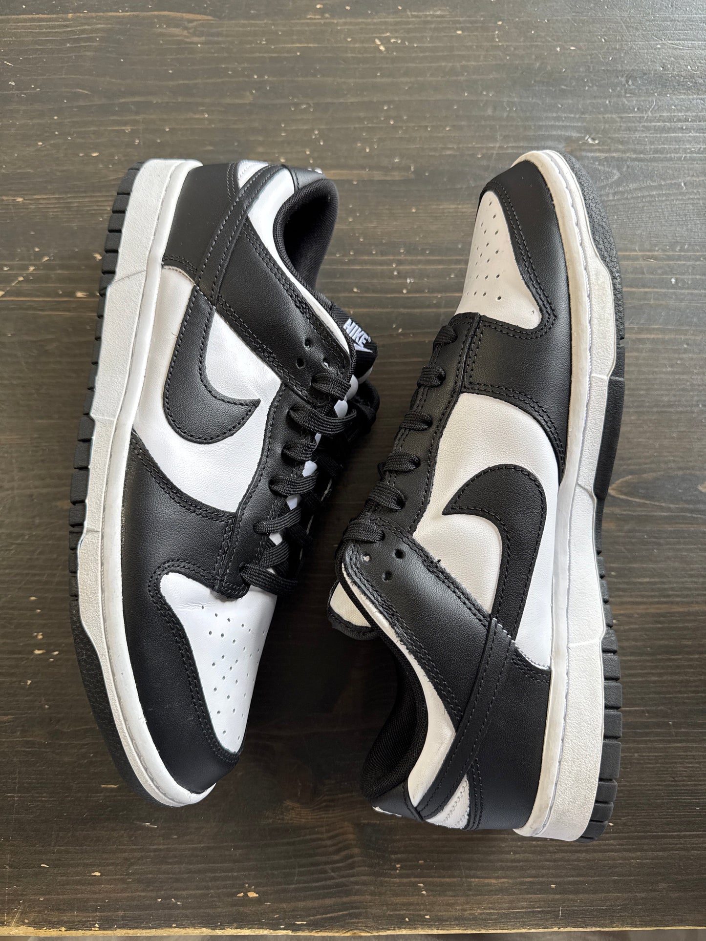 Pre-owned Nike Dunk Low Black White Panda