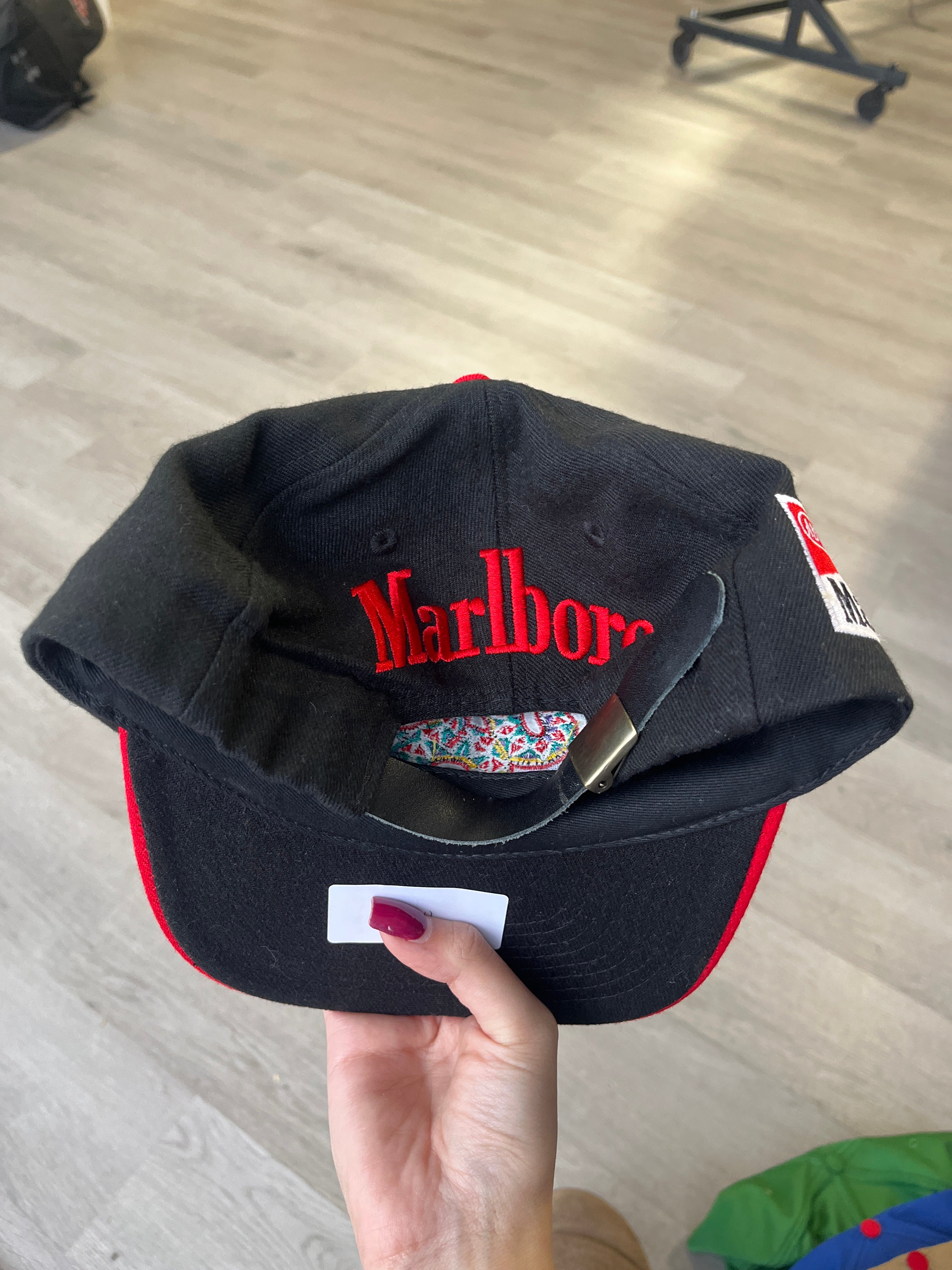 Vintage Marlboro Snake Pass Adventure Team Strap-back Hat