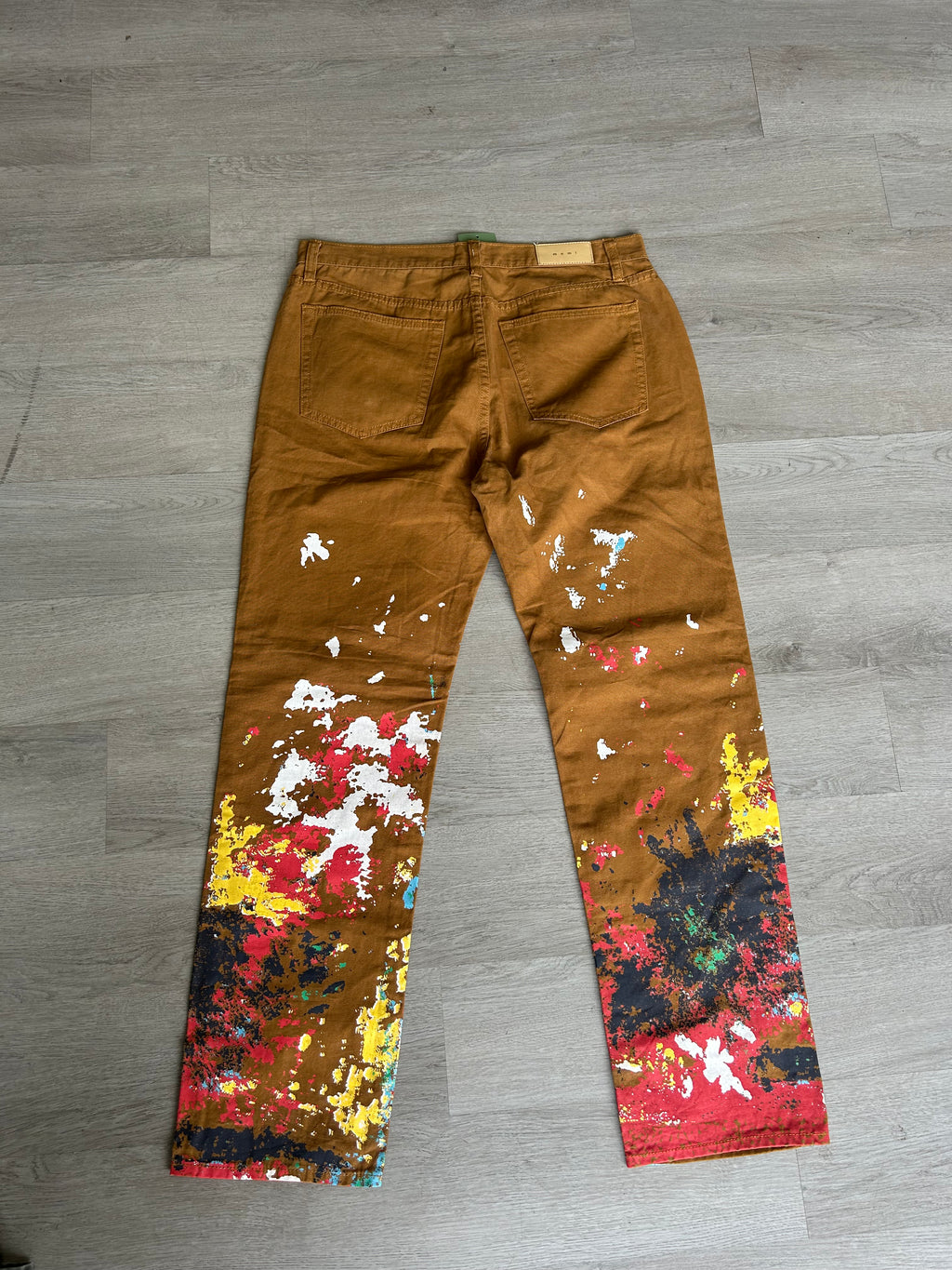 Mnml Paint Splatter Pants