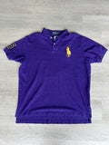 Vintage Polo Ralph Lauren Purple Big Pony Polo