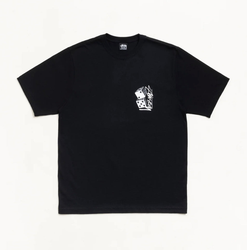 Stussy Black Tall Dice Tee Stüssy