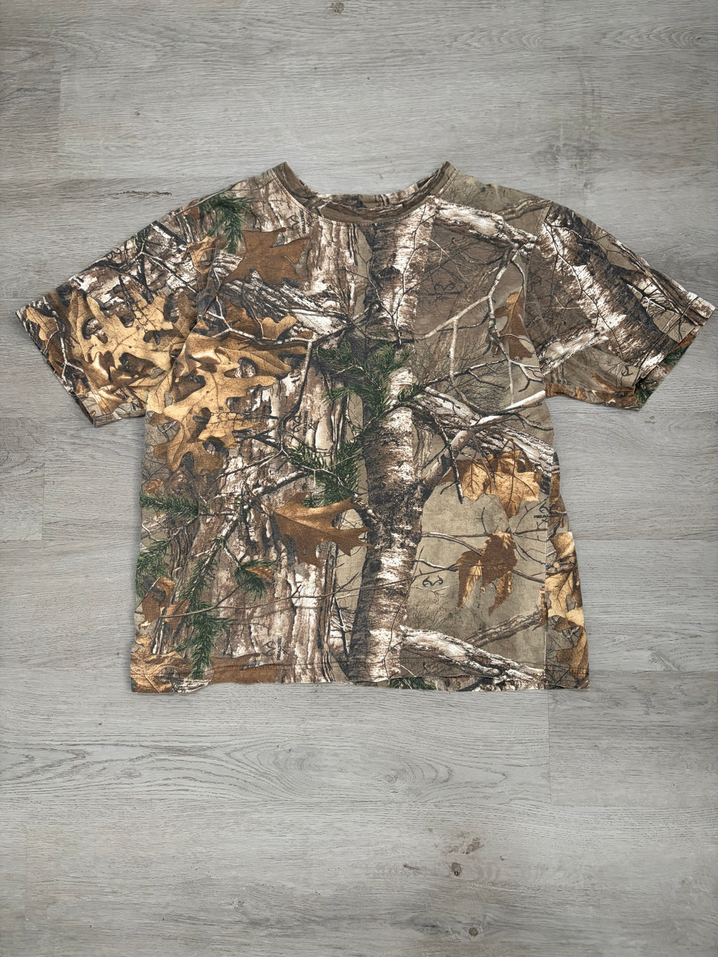 Vintage RealTree Camo Print Tee