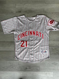 Deion Sanders 1997 Cincinnati Reds Authentic Road Jersey