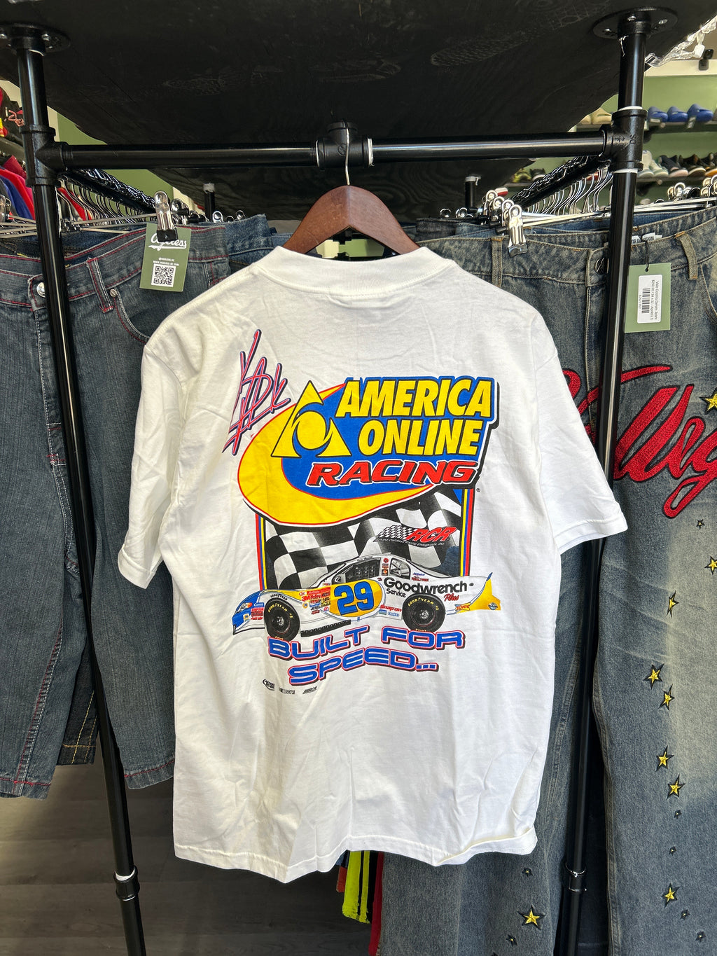 Built For Speed America Racing Tee