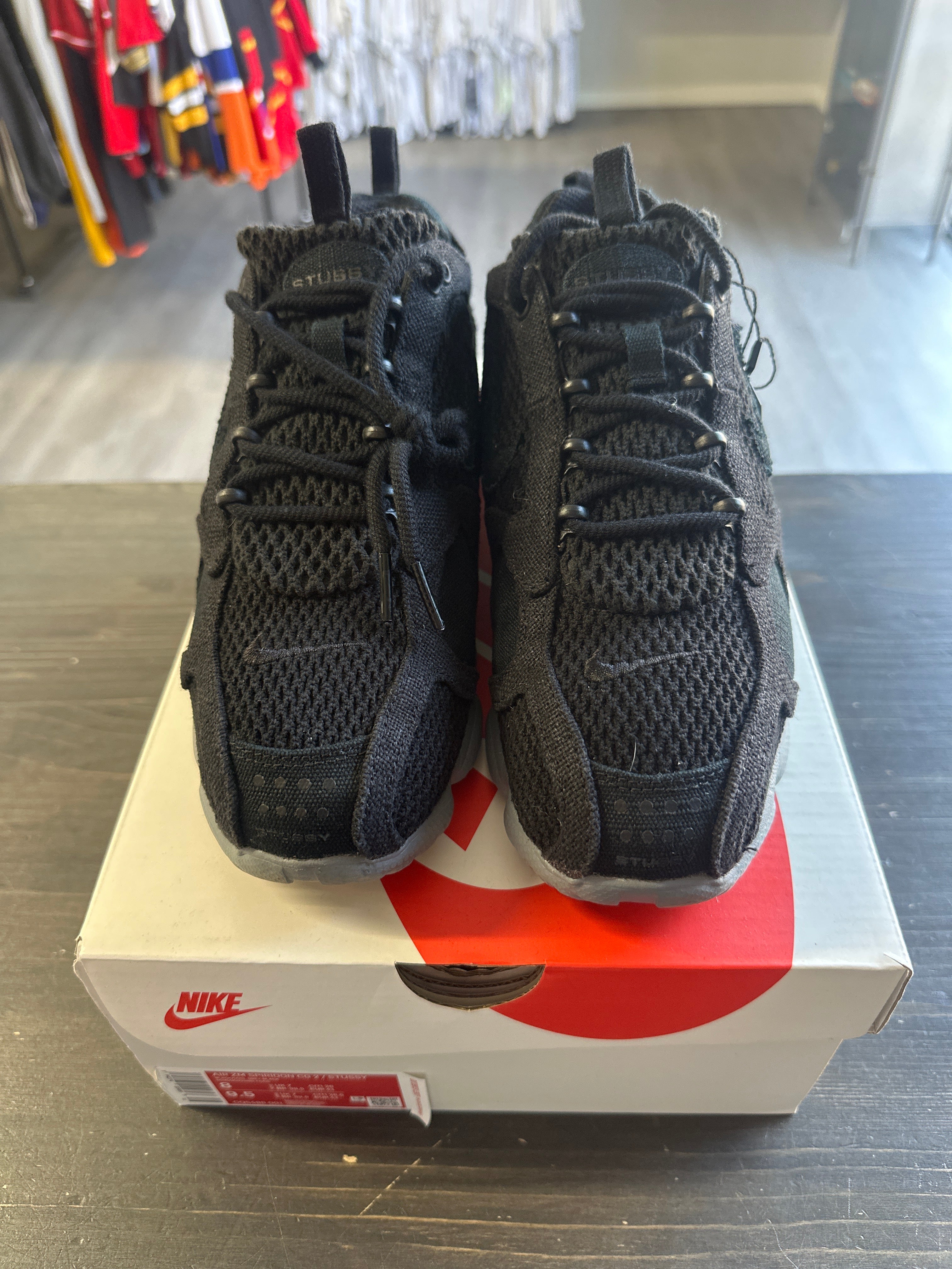 Pre-Owned Nike Air Zoom Spiridon Cage 2 Black