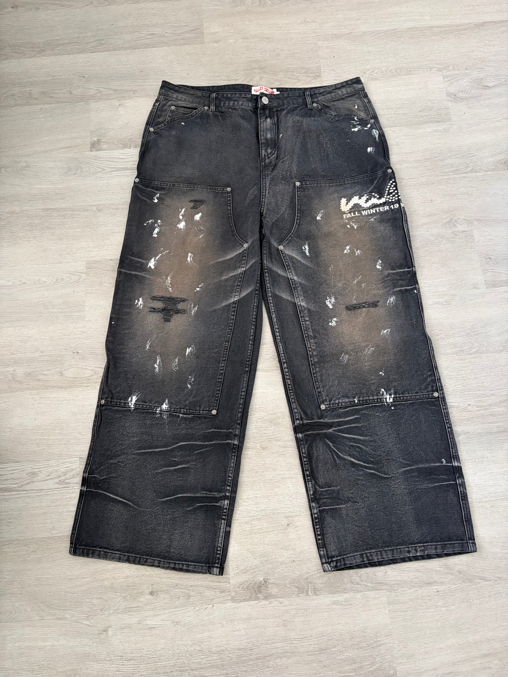 Vale Forever Daily Work Pants 'Painted/Black'