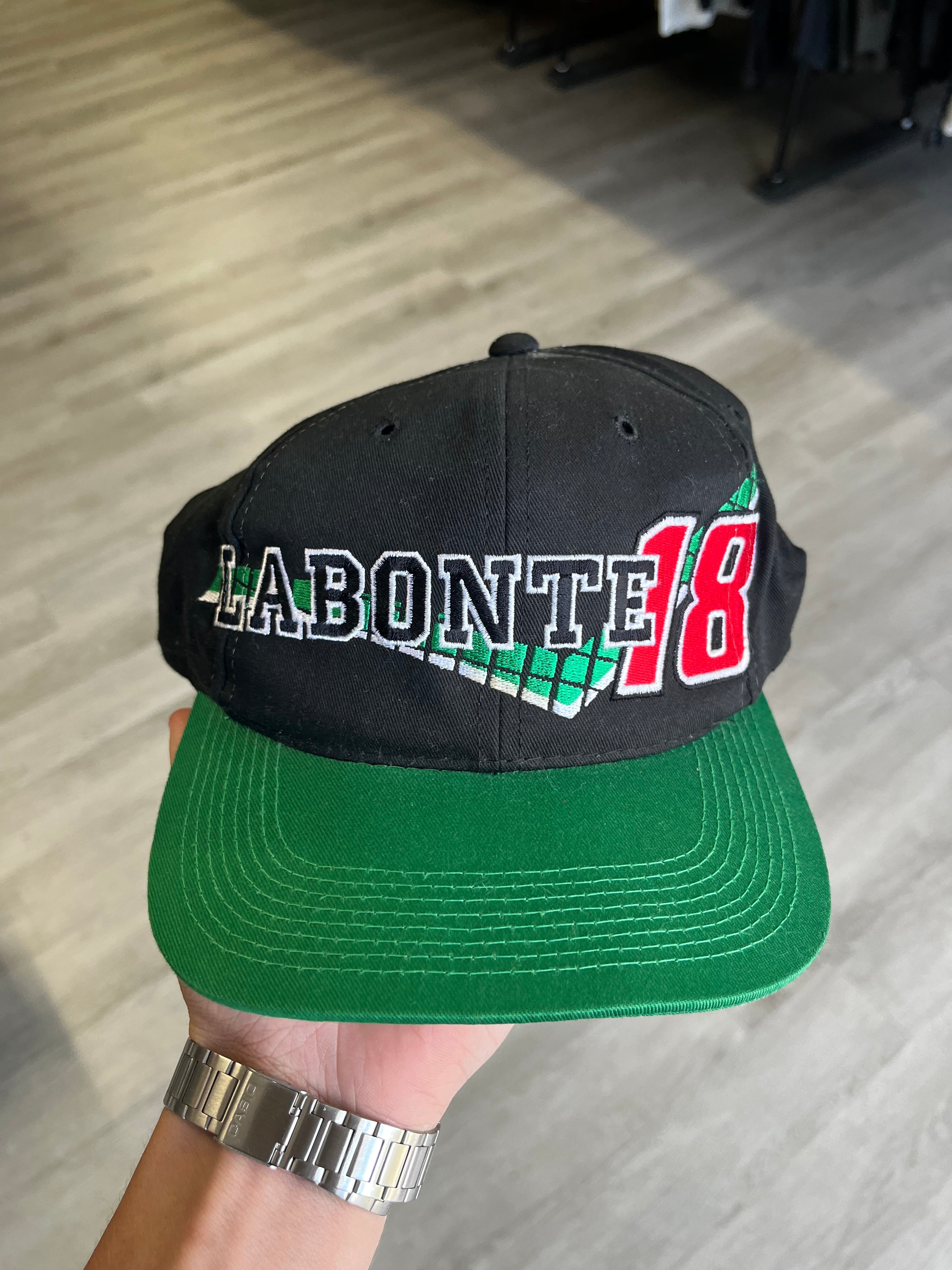 Vintage 1990s Bobby Labonte #18 NASCAR SnapBack Hat